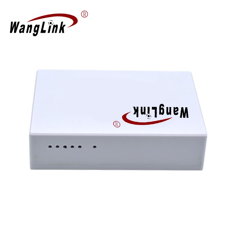Product gallery: Unmanaged 5 Port Gigabit Ethernet Desktop Switch, 10/100/1000Mbps, Auto MDI/MDIX, 9K Jumbo Frame, Plug and Play, Wall Mount, Plastic Housing