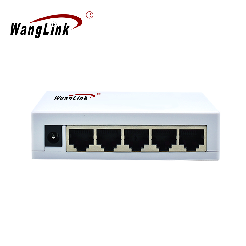 Feature image: Unmanaged 5 Port Gigabit Ethernet Desktop Switch, 10/100/1000Mbps, Auto MDI/MDIX, 9K Jumbo Frame, Plug and Play, Wall Mount, Plastic Housing