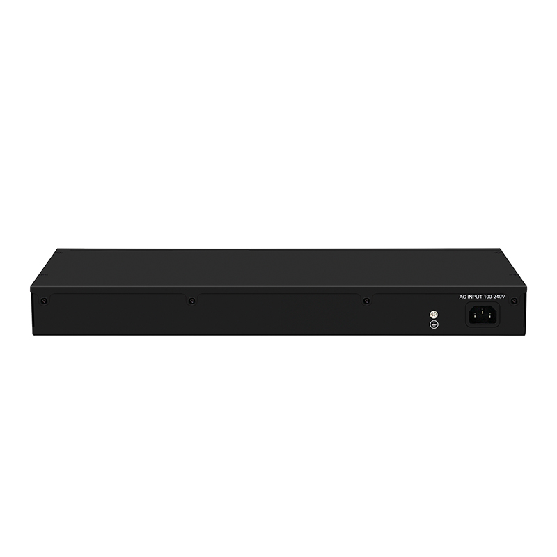 Product Gallery: Unmanaged 24-Port Gigabit Ethernet Switch, Rack Mount, Fanless Metal Design, VLAN Isolation & QoS, 48Gbps Switching Capacity 4