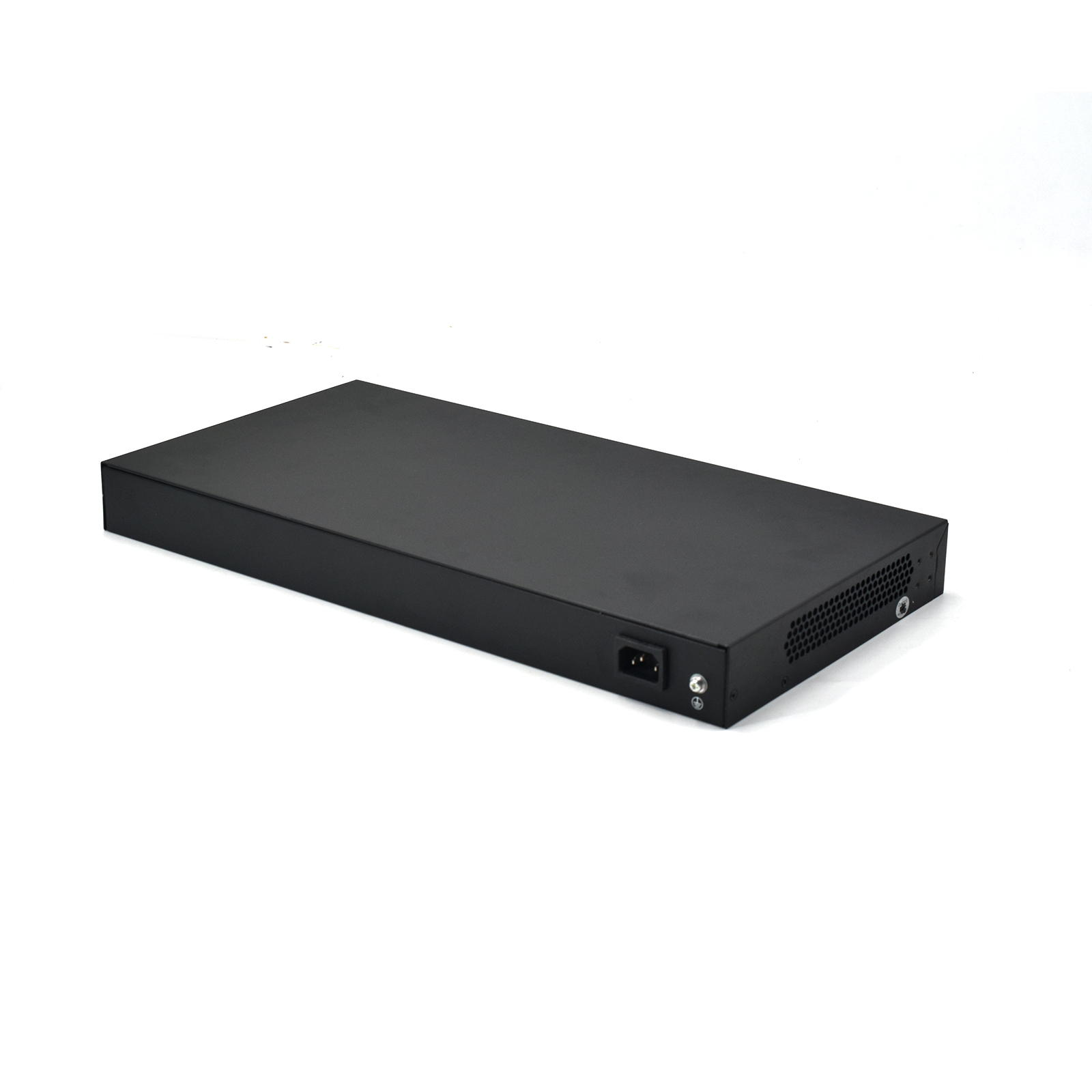 Product Gallery: Unmanaged 24 Port Rack Mount Fast Ethernet Switch, 10/100Mbps Auto-MDI/MDIX, Metal Case, Internal Power for SMB Network (SF2400-R) 5