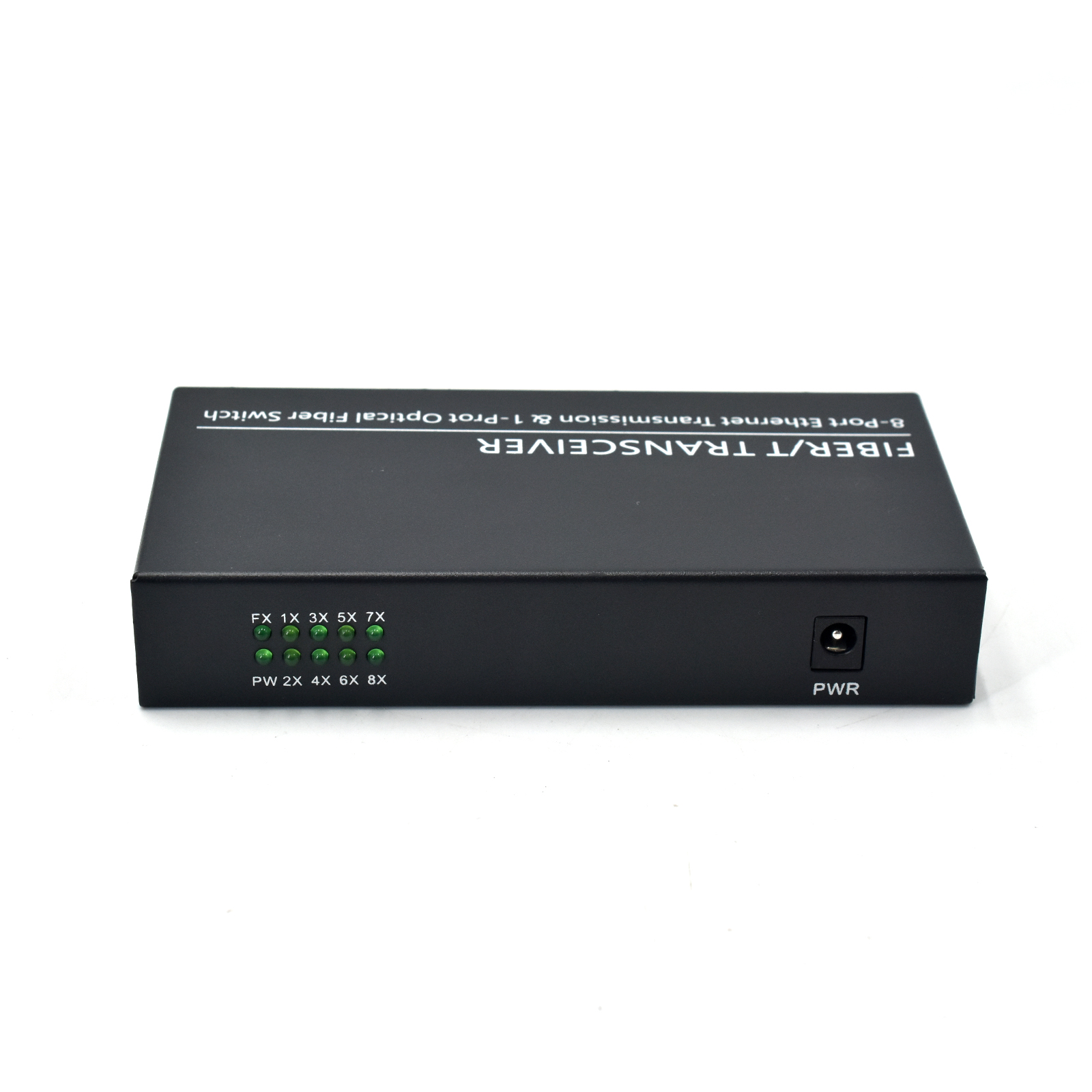Product Gallery: Unmanaged Copper to Fiber Media Converter, 8-Port 10/100Mbps Fast Ethernet Switch, 1 SC Fiber Uplink, Plug-and-Play, Desktop/Wall Mount for Office & Industrial Use 2