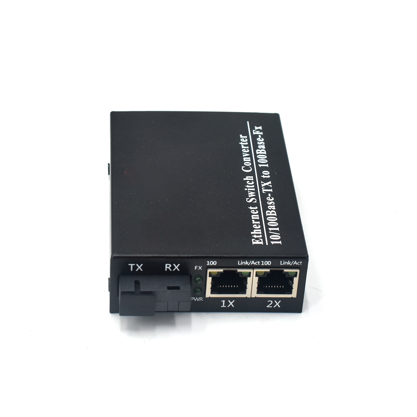 showcase of Unmanaged Ethernet Fiber Optic Media Converter, 3 Ports Fast Ethernet, 1 SC Fiber Uplink, Metal Desktop Wall Mount for Office & Industrial Networking