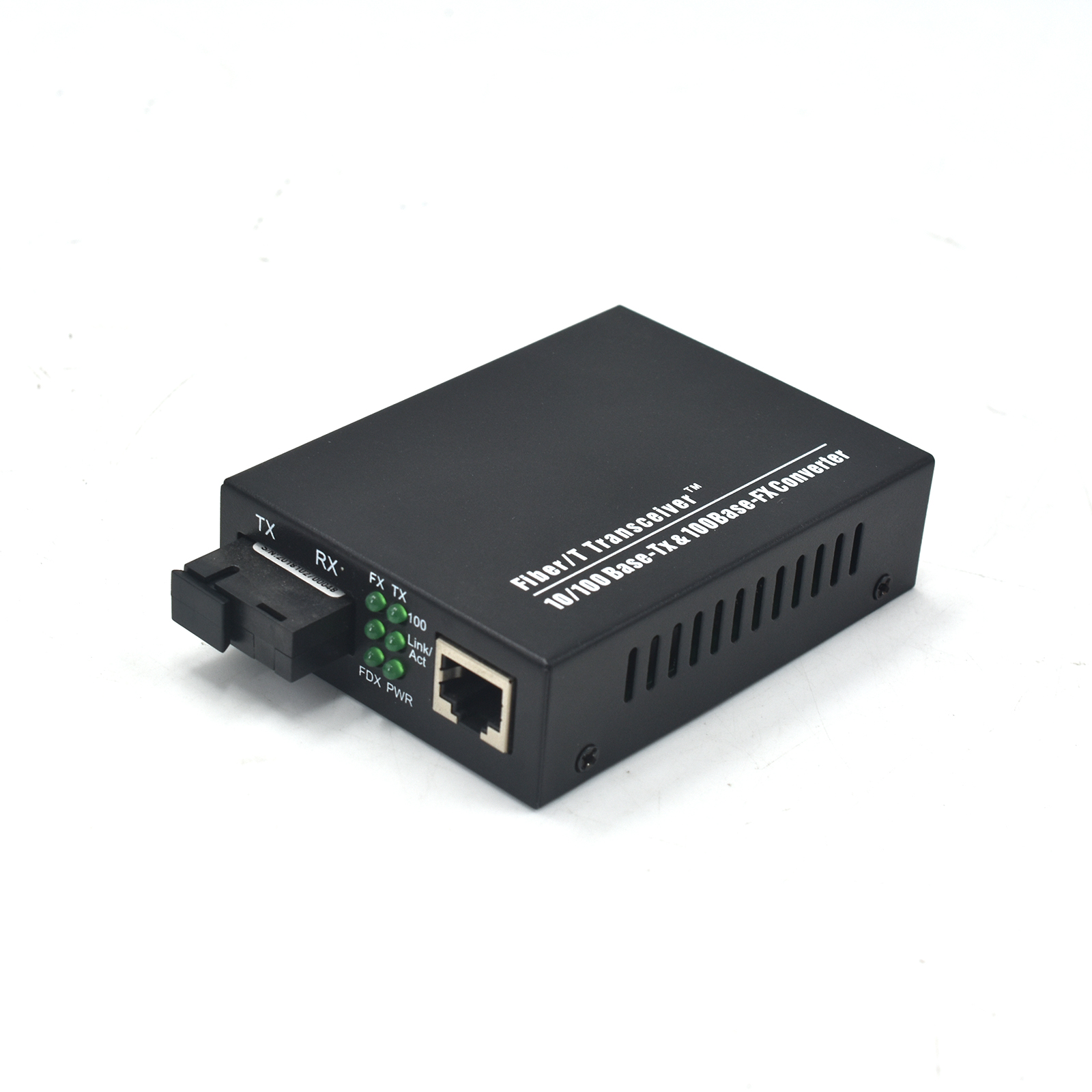 Product Gallery: Unmanaged Media Converter from Fiber to Ethernet, 1 SC Fiber Port, 1 RJ45 Port, 10/100Mbps, Plug-and-Play, Metal Housing for Enterprise & Industrial Use 11