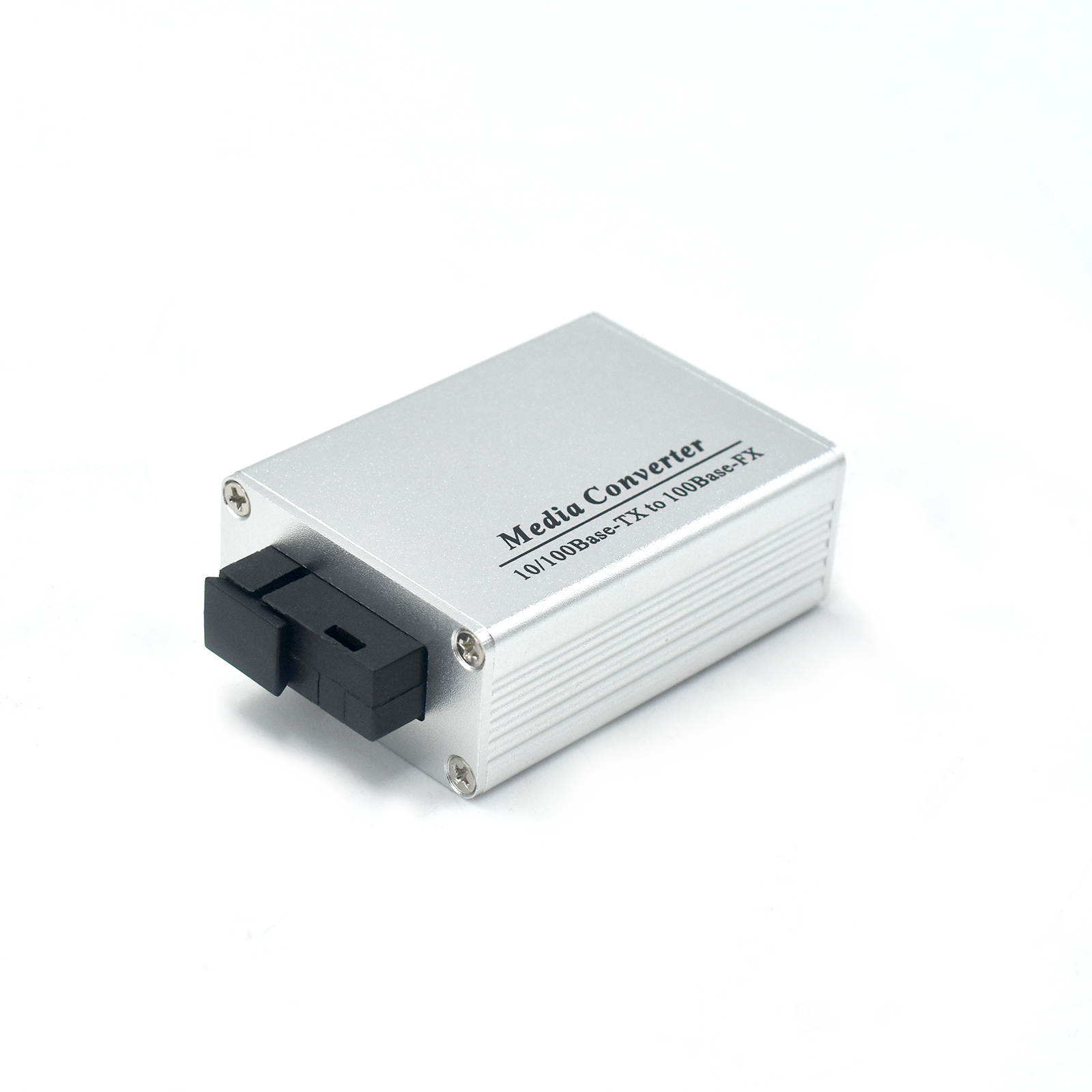 Product Gallery: Unmanaged Ethernet to Fiber Optic Single Mode Media Converter, 1 RJ45 Port, 1 SC Fiber Port, 10/100Mbps, 155Mbps, 9K Jumbo Frame, 4KV Surge Protection, Desktop/Wall Mount for Distance Extension 7