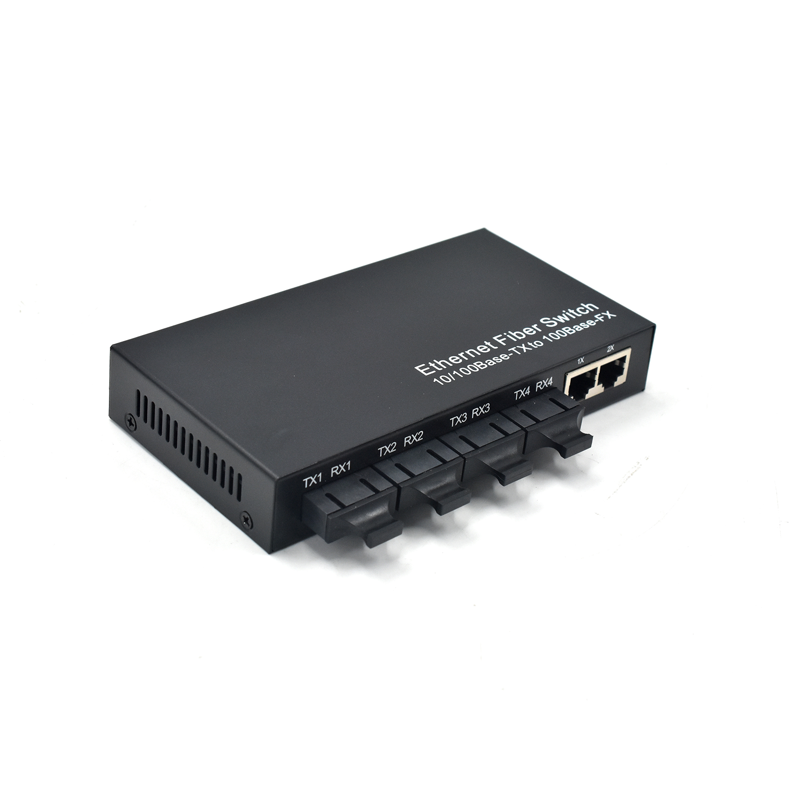 Product Gallery: Unmanaged Fiber to RJ45 Media Converter, 4 SC Optical Ports + 2 RJ45, 155Mbps Fast Ethernet, Desktop/Wall Mount for Small Office & Industrial Use 6