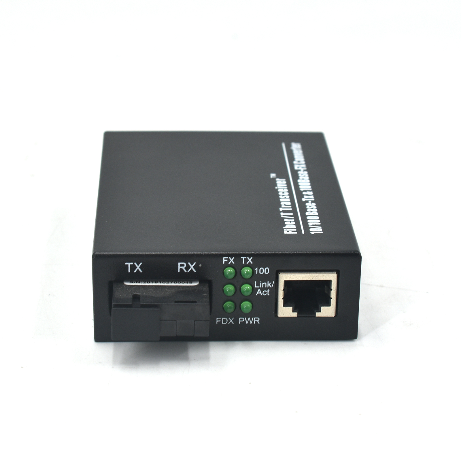 Product Gallery: Unmanaged Media Converter from Fiber to Ethernet, 1 SC Fiber Port, 1 RJ45 Port, 10/100Mbps, Plug-and-Play, Metal Housing for Enterprise & Industrial Use 13