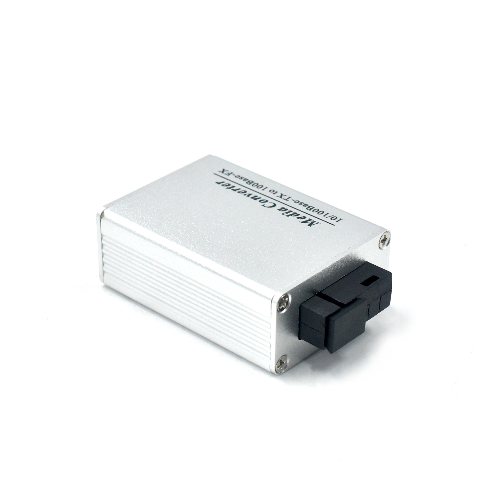 Product Gallery: Unmanaged Ethernet to Fiber Optic Single Mode Media Converter, 1 RJ45 Port, 1 SC Fiber Port, 10/100Mbps, 155Mbps, 9K Jumbo Frame, 4KV Surge Protection, Desktop/Wall Mount for Distance Extension 8
