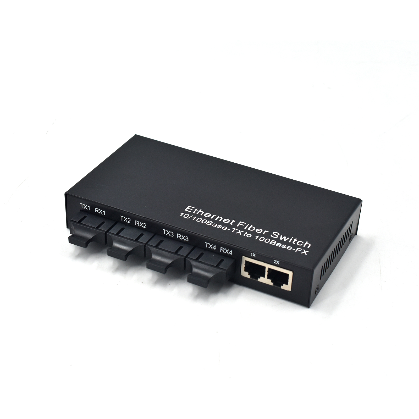 Product Gallery: Unmanaged Fiber to RJ45 Media Converter, 4 SC Optical Ports + 2 RJ45, 155Mbps Fast Ethernet, Desktop/Wall Mount for Small Office & Industrial Use 7