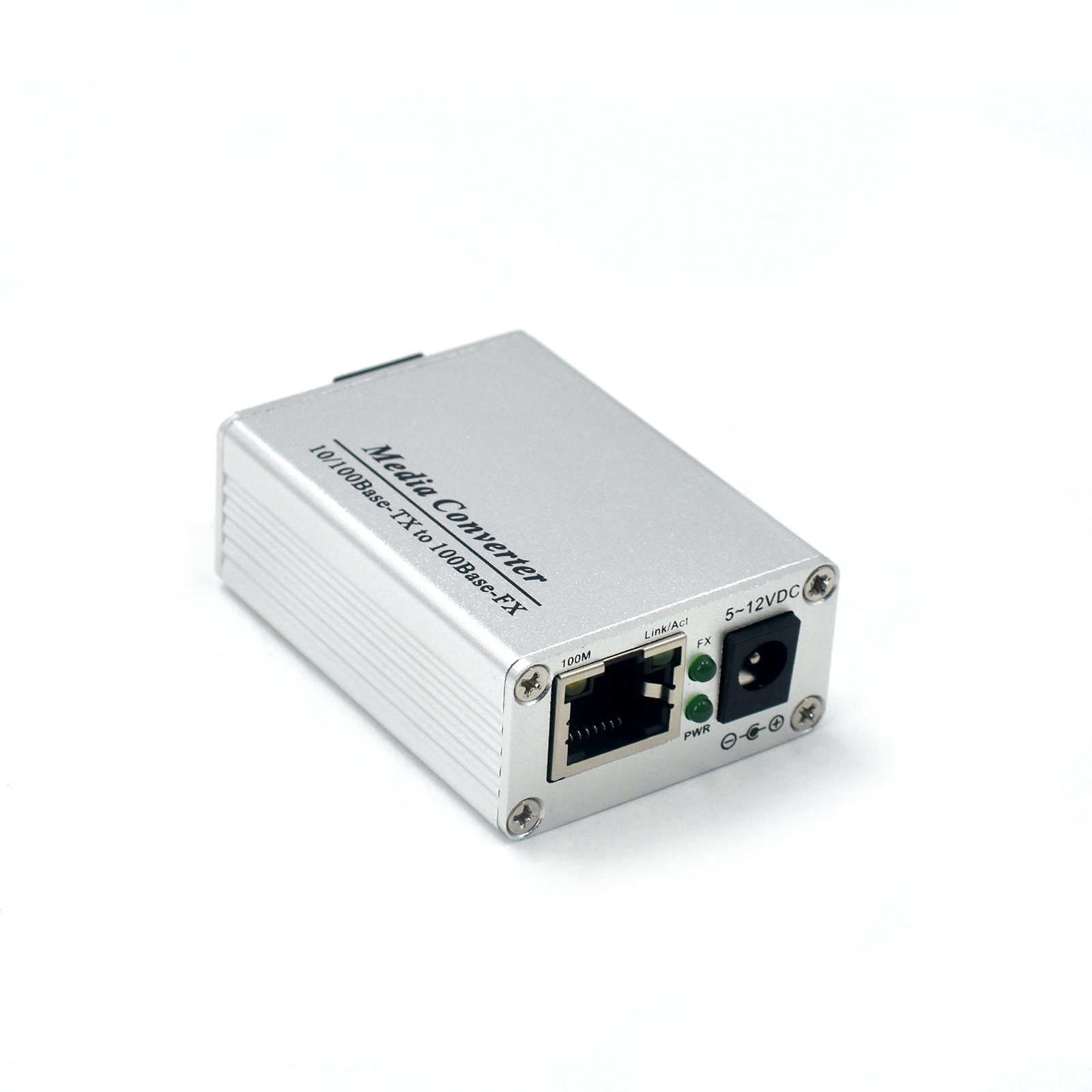 Product Gallery: Unmanaged Ethernet to Fiber Optic Single Mode Media Converter, 1 RJ45 Port, 1 SC Fiber Port, 10/100Mbps, 155Mbps, 9K Jumbo Frame, 4KV Surge Protection, Desktop/Wall Mount for Distance Extension 9
