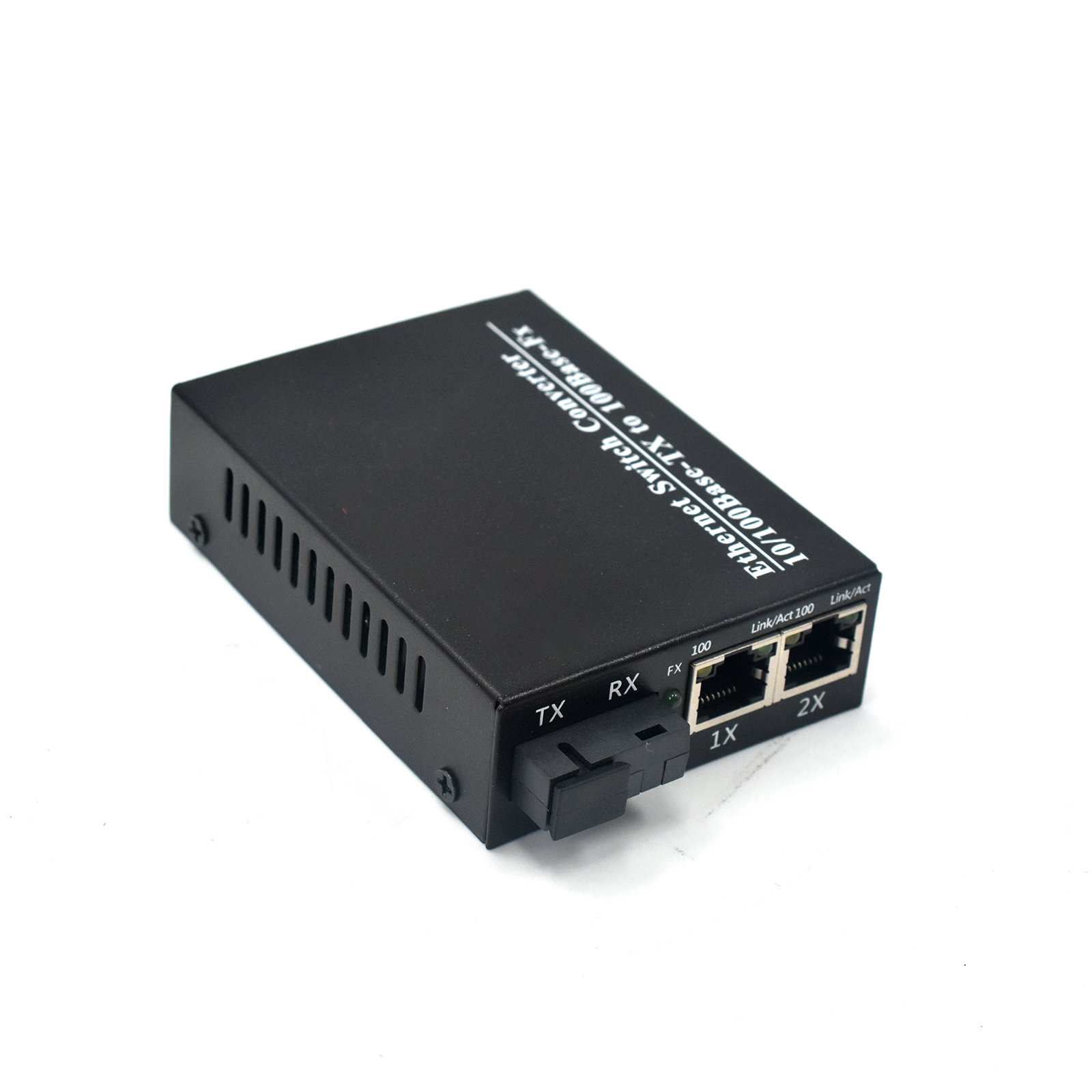 Product Gallery: Unmanaged Ethernet Fiber Optic Media Converter, 3 Ports Fast Ethernet, 1 SC Fiber Uplink, Metal Desktop Wall Mount for Office & Industrial Networking 5