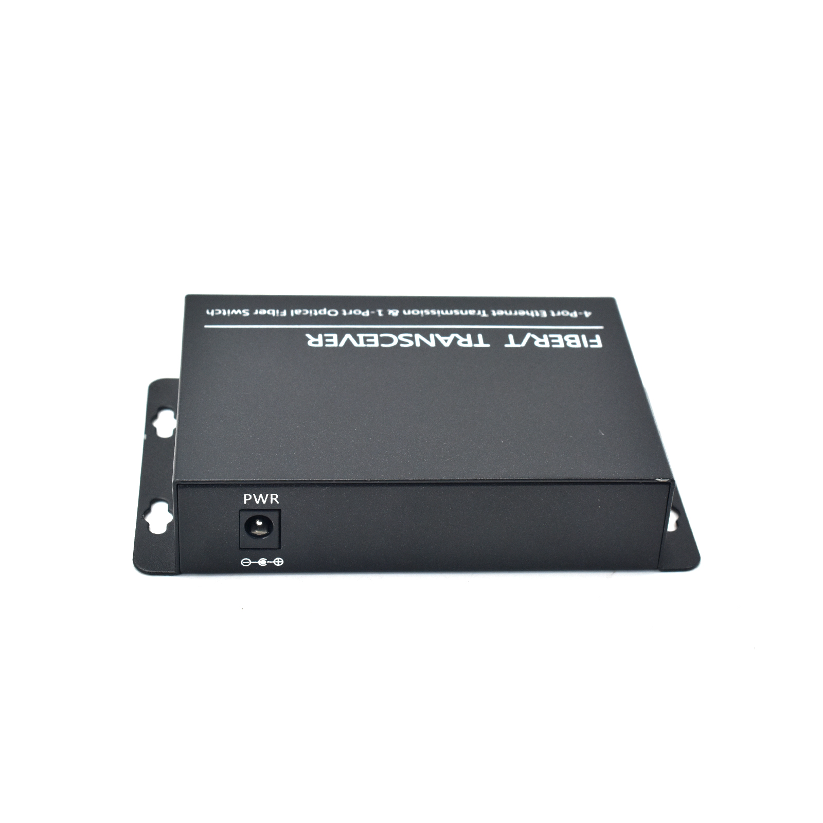 Product Gallery: Unmanaged Ethernet Media Converter Fiber, 4-Port Fast Ethernet, 1 SC Fiber Uplink, 100Base-X, Plug-and-Play, Desktop/Wall Mount for Office & Industrial Networks 5
