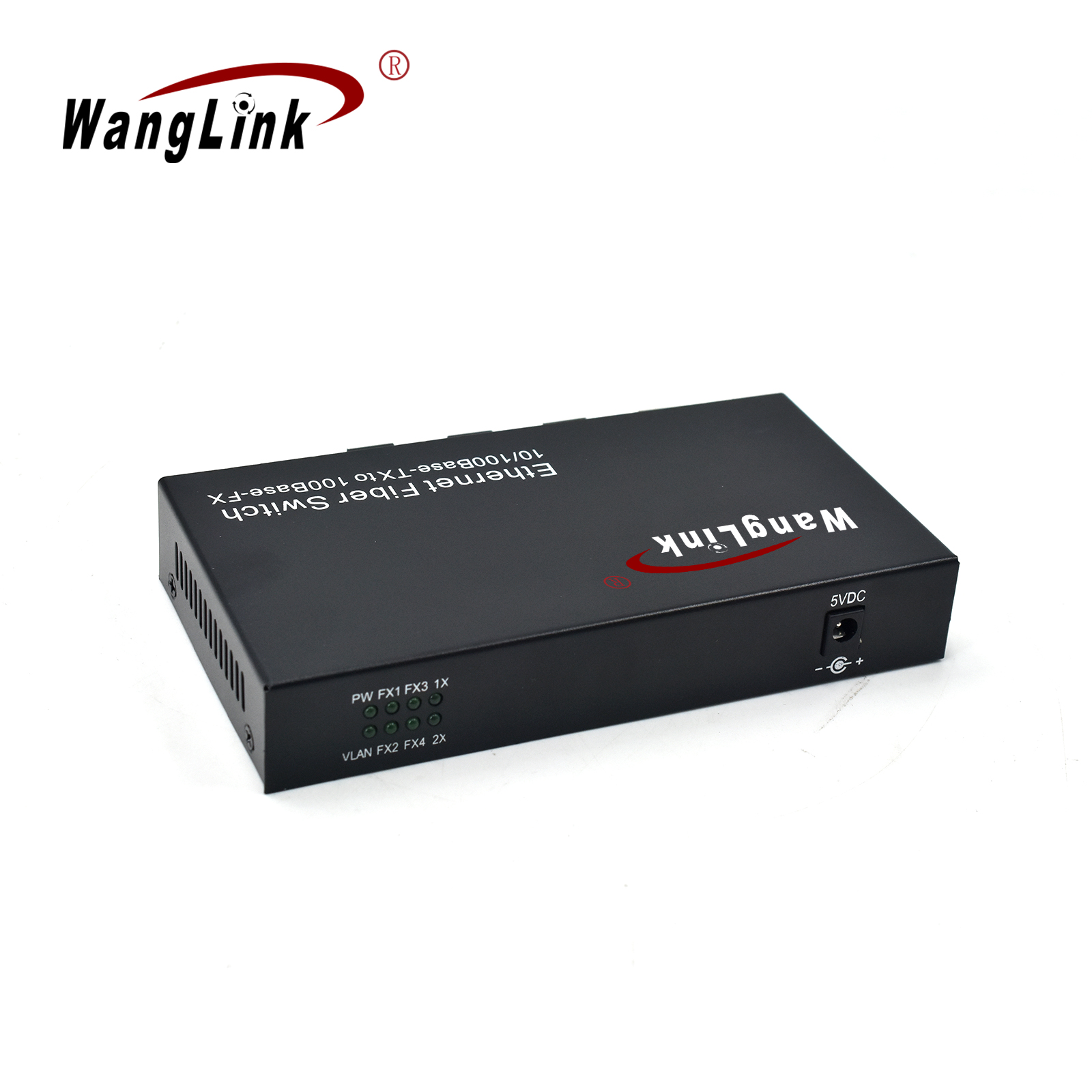 Product Gallery: Unmanaged Fiber to RJ45 Media Converter, 4 SC Optical Ports + 2 RJ45, 155Mbps Fast Ethernet, Desktop/Wall Mount for Small Office & Industrial Use 9