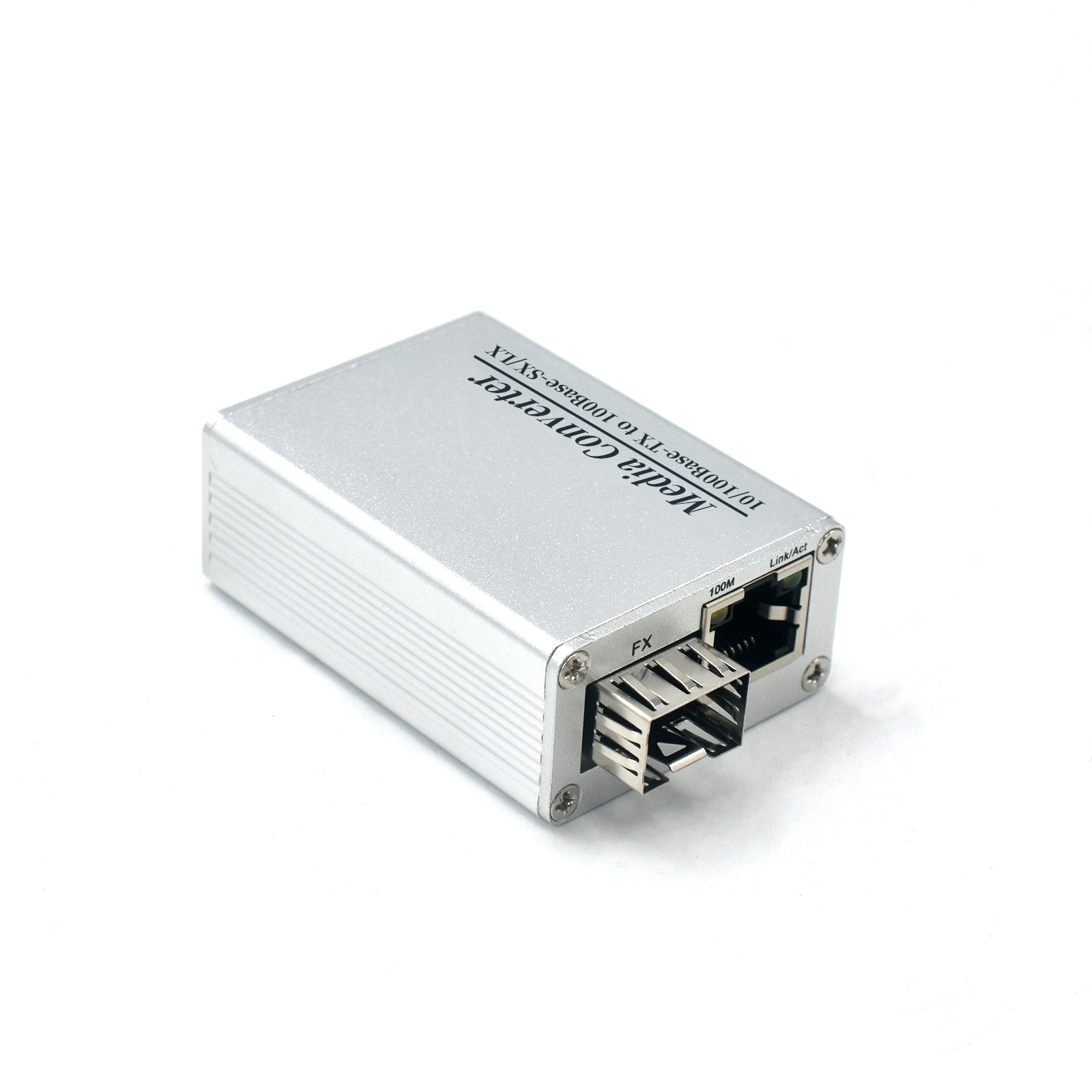 Product Gallery: Unmanaged Ethernet to Fiber Optic Single Mode Media Converter, 1 RJ45 Port, 1 SC Fiber Port, 10/100Mbps, 155Mbps, 9K Jumbo Frame, 4KV Surge Protection, Desktop/Wall Mount for Distance Extension 11