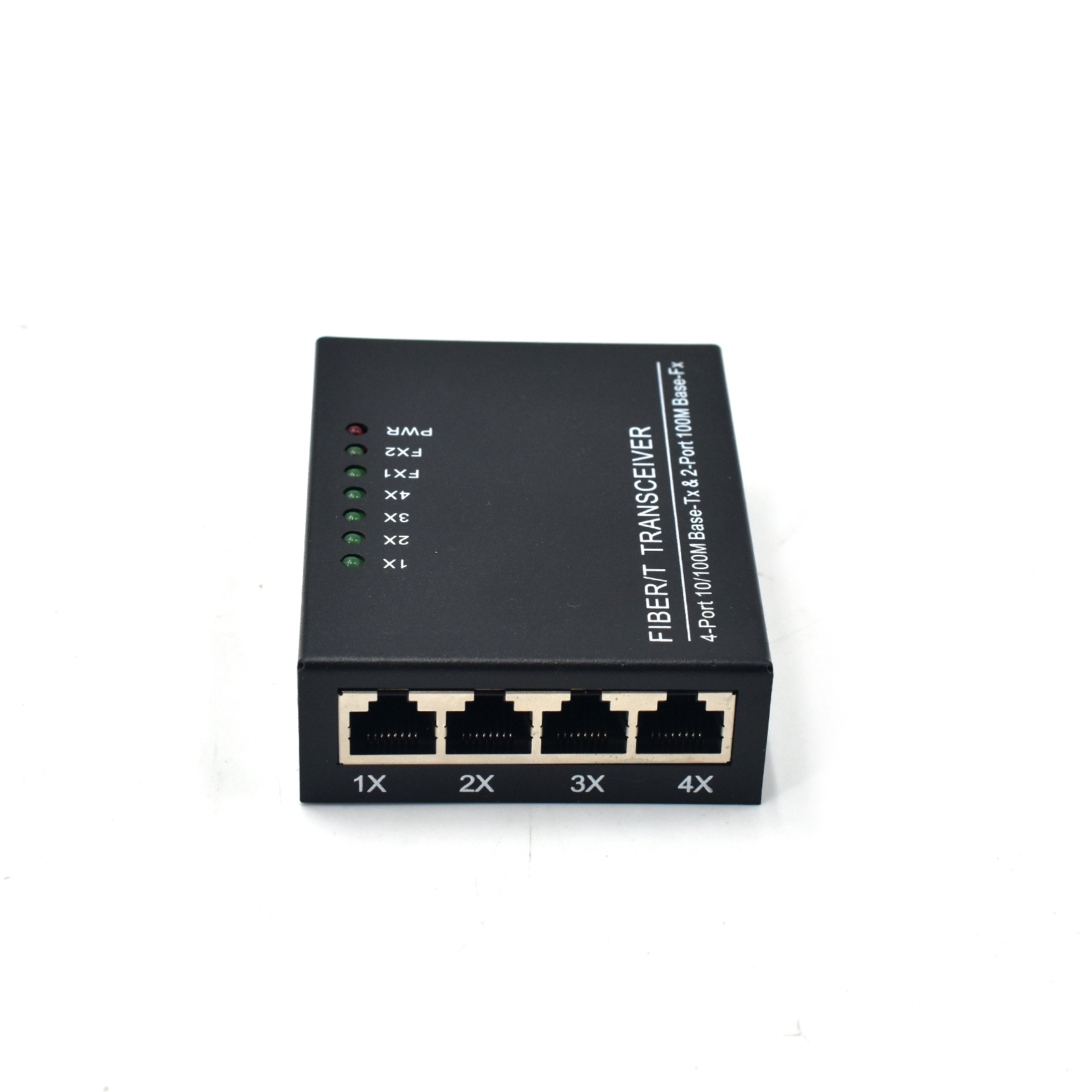 Product Gallery: Unmanaged Fiber to Copper Media Converter, 4-Port 10/100Mbps Fast Ethernet, 2 SC Fiber Ports, Desktop/Wall Mount for Office & Industrial Use 11