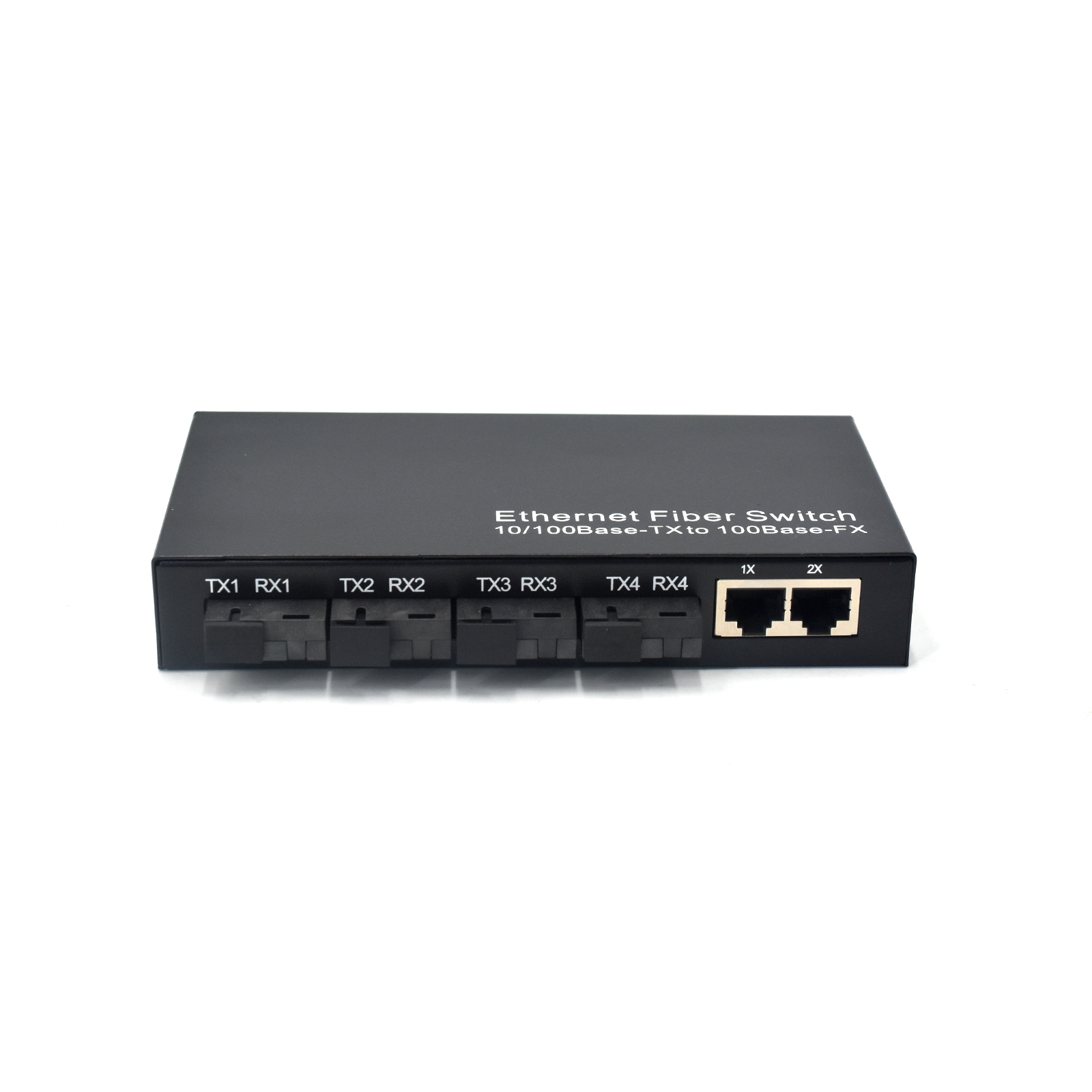 Product Gallery: Unmanaged Fiber to RJ45 Media Converter, 4 SC Optical Ports + 2 RJ45, 155Mbps Fast Ethernet, Desktop/Wall Mount for Small Office & Industrial Use 12