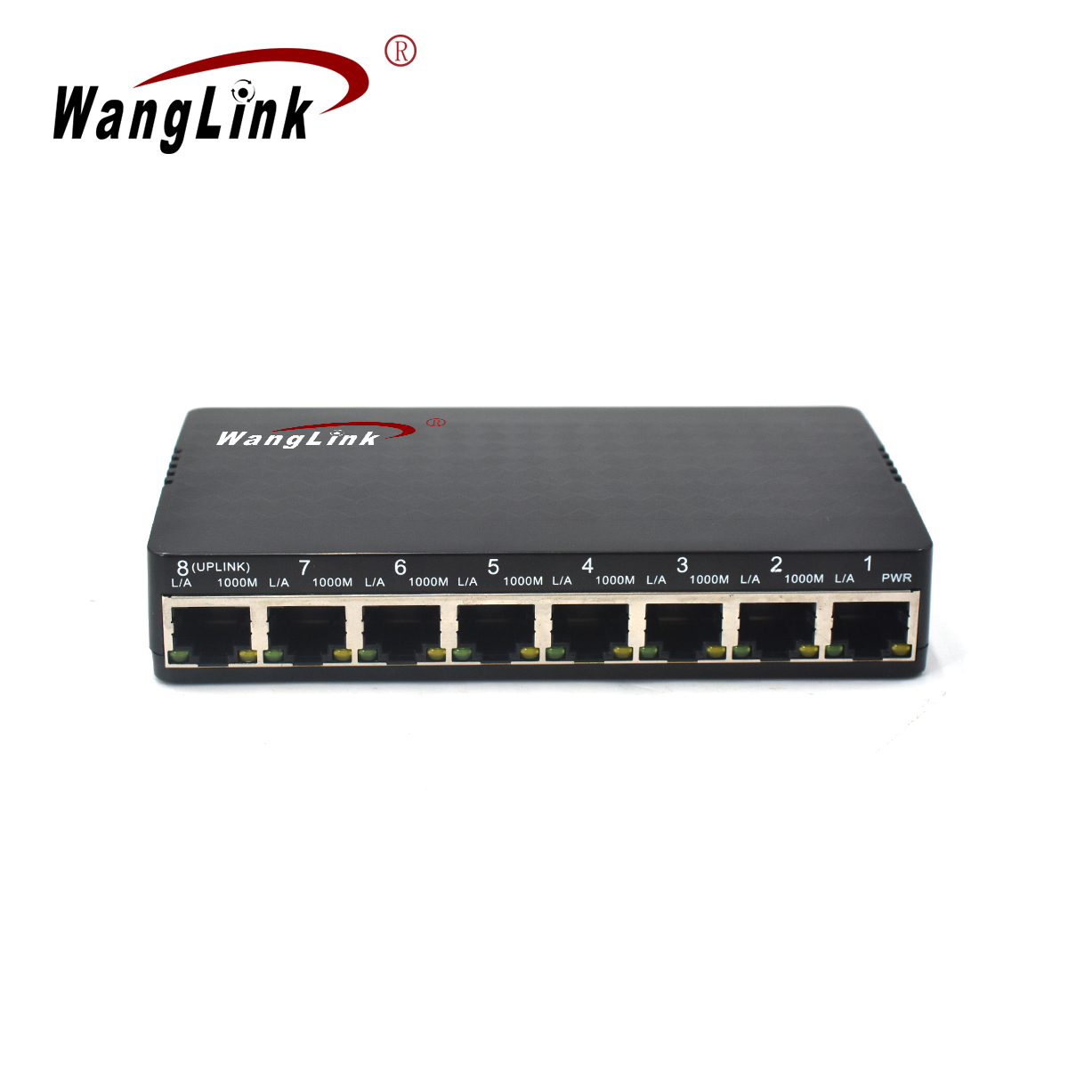 Product Gallery: Unmanaged PoE Powered Switch with PoE Out, 8-Port Gigabit, Reverse PoE, Desktop & Wall Mount for ONU and Access Switch 2