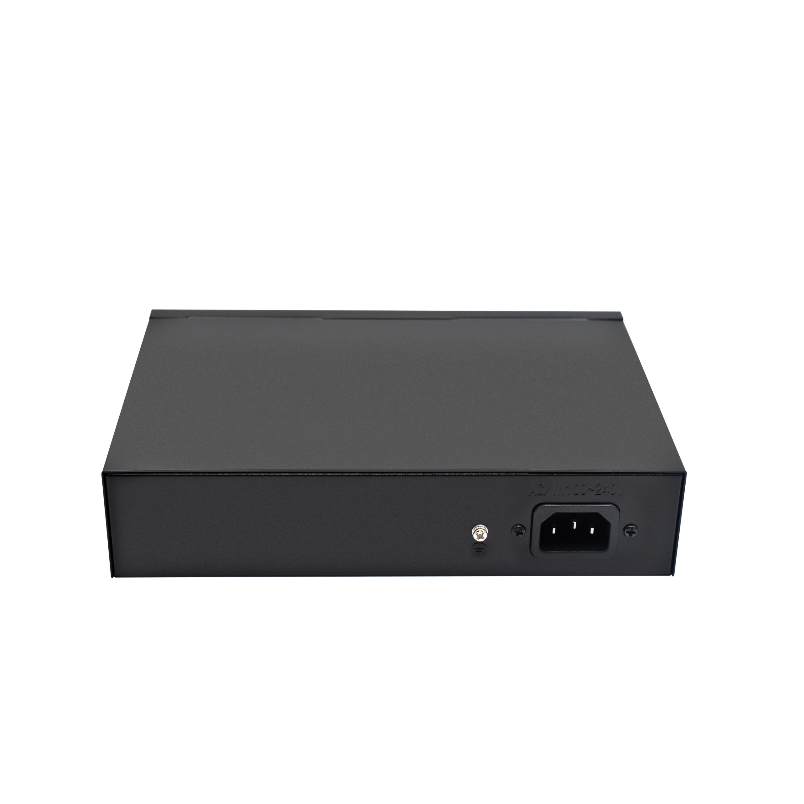Product Gallery: Unmanaged 4 Port PoE Gigabit Ethernet Switch, 1 SFP Uplink, 96W Budget, Desktop/Wall Mount for IP Surveillance & Small Business 4
