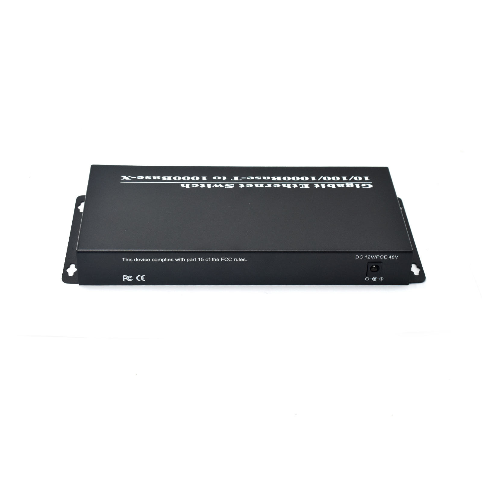 Product Gallery: Unmanaged Media Converter Fiber to RJ45, 8-Port Gigabit Ethernet Switch, 2 SFP Slots, Plug-and-Play, Metal Enclosure for Office & Surveillance Networks 2