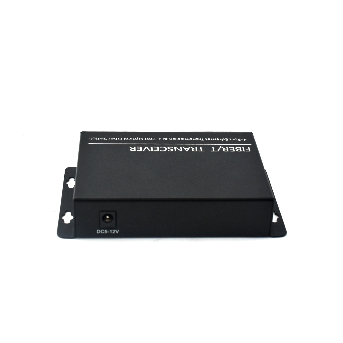 Product Gallery: Unmanaged CCTV Fiber Media Converter, 4-Port Gigabit Ethernet, 1 SFP Slot, Plug and Play for Surveillance & Industrial Networks 3