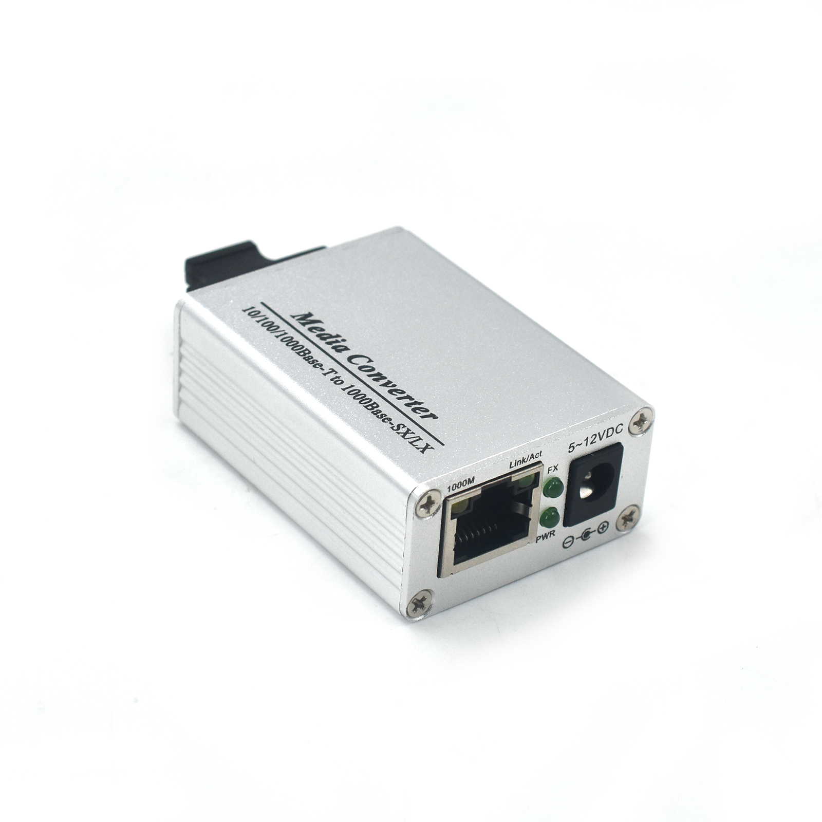 Product Gallery: Unmanaged Gigabit Media Converter Fiber to Ethernet, 1 SC Fiber Port, 10/100/1000Mbps, Desktop/Wall Mount 4