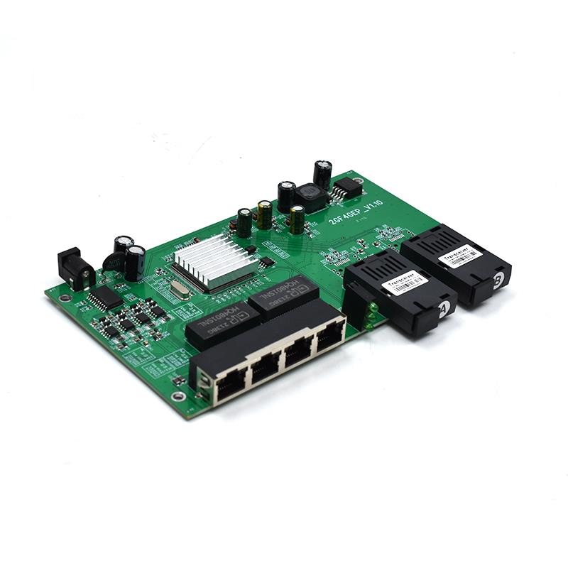 Product Gallery: Unmanaged 4 Port PoE Ethernet to Media Converter, 2 SC Fiber Uplink, Gigabit 10/100/1000Mbps, Desktop/Rack-Mount for Surveillance & SME Networks 6