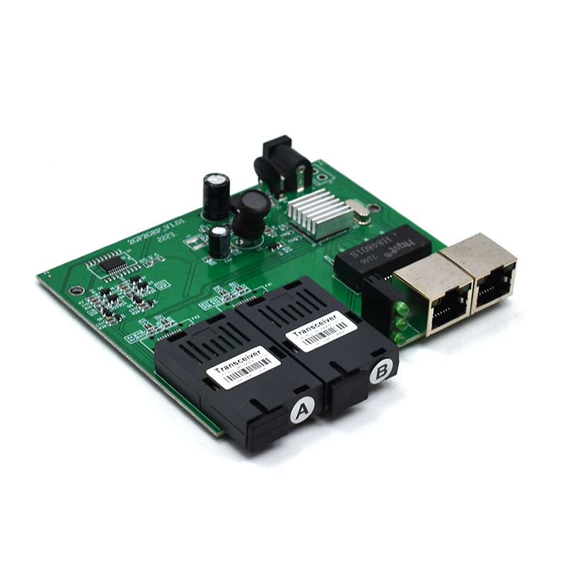 Product Gallery: Unmanaged 2 Port PoE Media Converter, Gigabit, 2 SC Fiber Uplink, Metal Housing for Desktop & Wall Mount 6