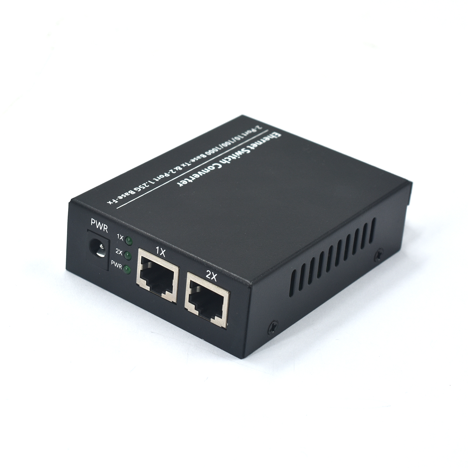 Product Gallery: Unmanaged Fiber Transceiver Media Converter, 2 SC Fiber Ports 1.25G, 2 RJ45 10/100/1000Mbps, Desktop/Wall Mount for Office & Industrial Use 3