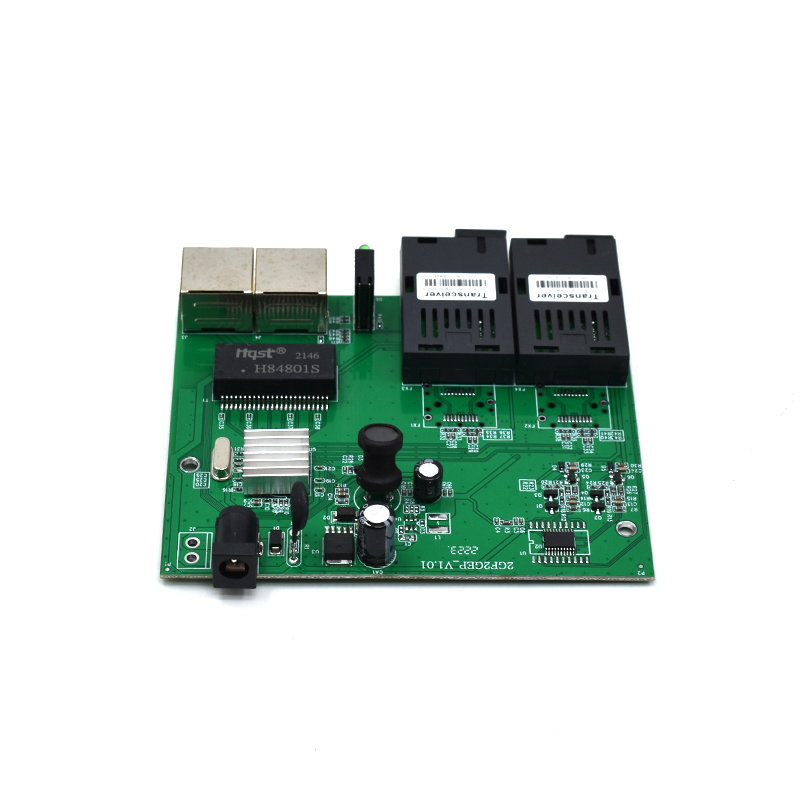 Product Gallery: Unmanaged 2 Port PoE Media Converter, Gigabit, 2 SC Fiber Uplink, Metal Housing for Desktop & Wall Mount 9