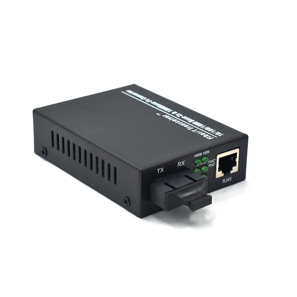 Product Gallery: Unmanaged Single Mode Fiber to Ethernet Media Converter, 1 Gigabit RJ45 Port, 1 SFP Slot 1.25Gbps, Plug-and-Play, Desktop for Long-Distance Transmission 9