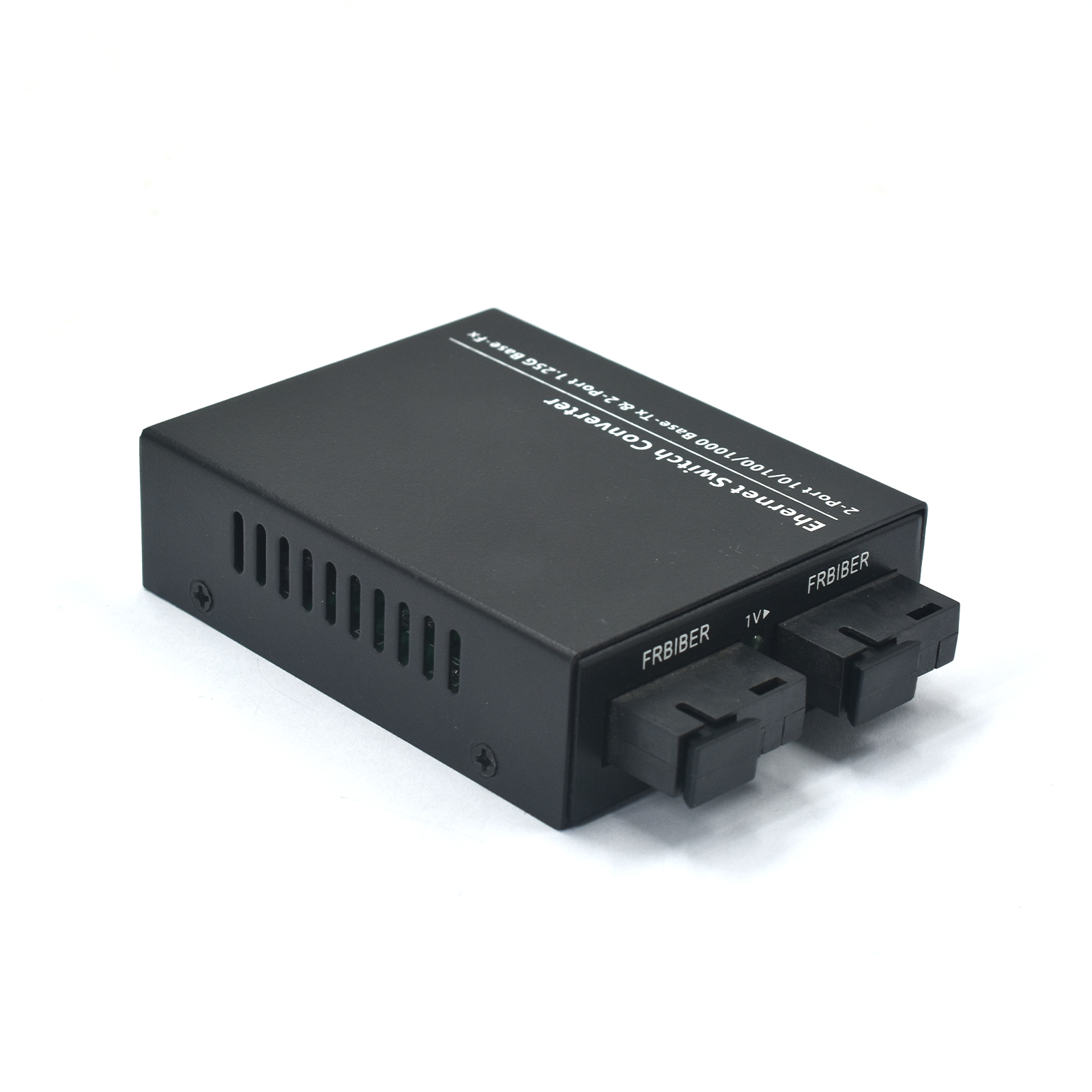 Product Gallery: Unmanaged Fiber Transceiver Media Converter, 2 SC Fiber Ports 1.25G, 2 RJ45 10/100/1000Mbps, Desktop/Wall Mount for Office & Industrial Use 4