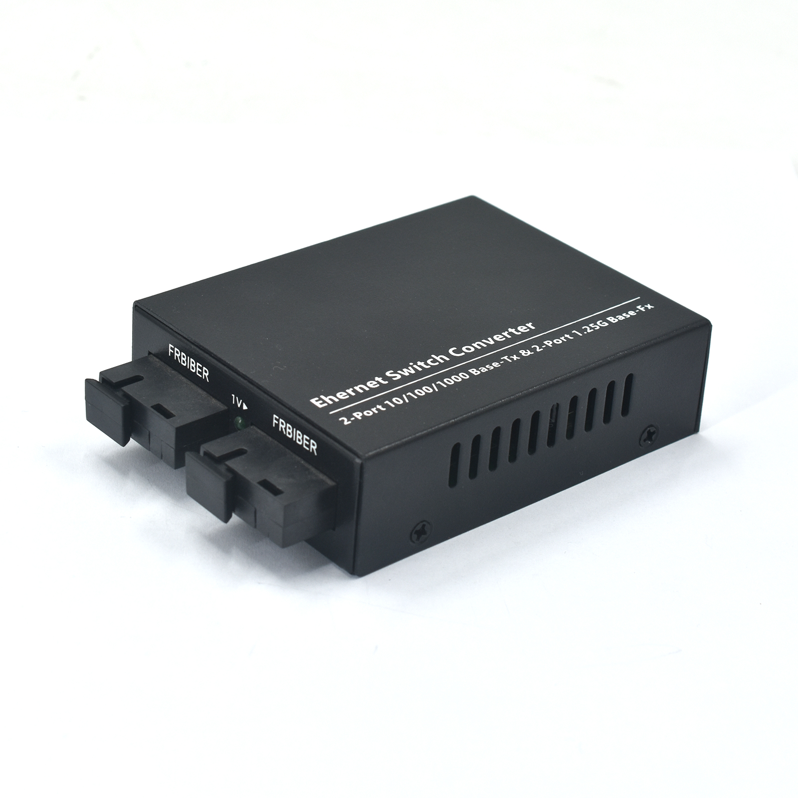 Product Gallery: Unmanaged Fiber Transceiver Media Converter, 2 SC Fiber Ports 1.25G, 2 RJ45 10/100/1000Mbps, Desktop/Wall Mount for Office & Industrial Use 5