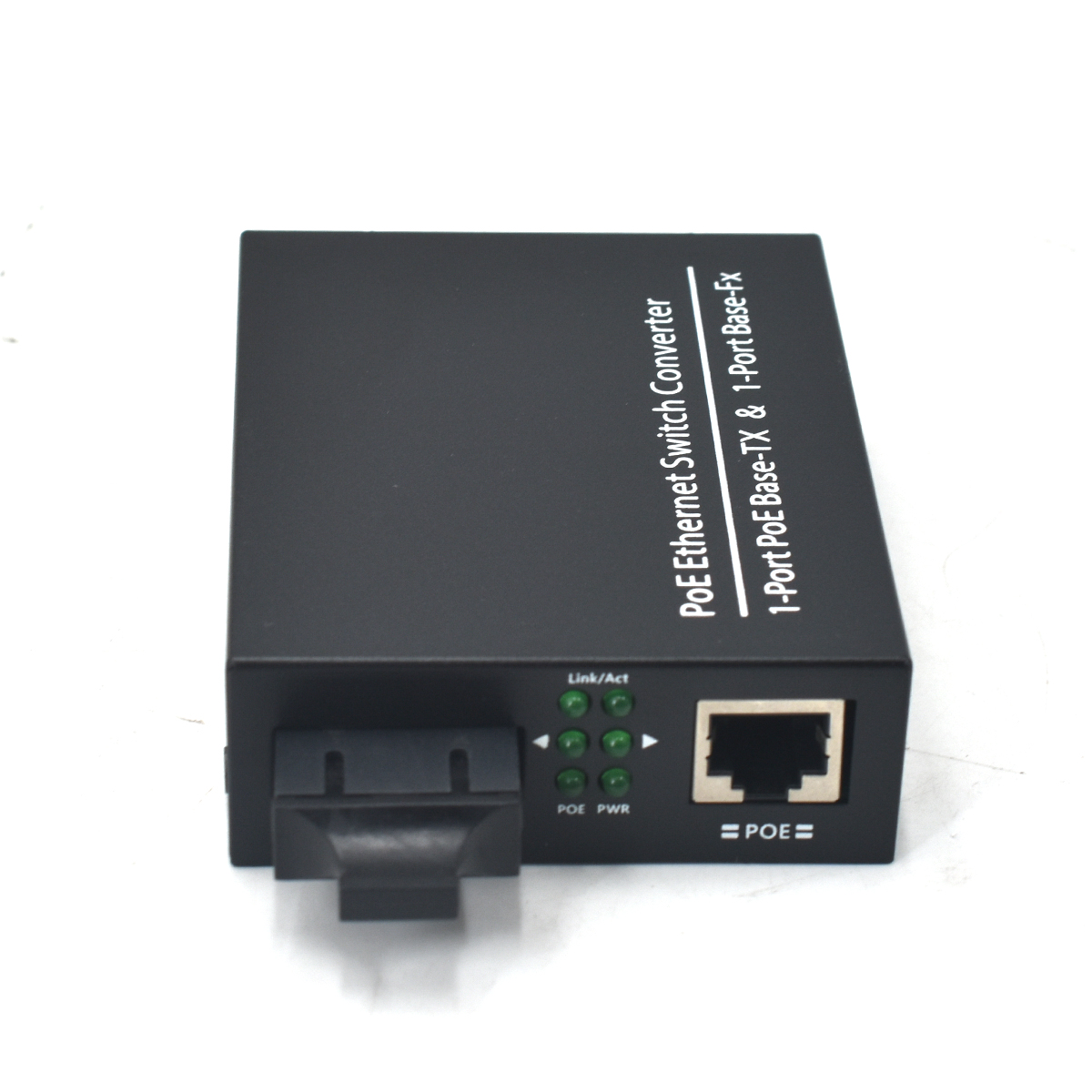 Product Gallery: Unmanaged Fiber Media Converter with PoE, 1 SC Fiber Port, 1 PoE Port, Fast Ethernet, Plug-and-Play for IP Camera & Small Business Network 2