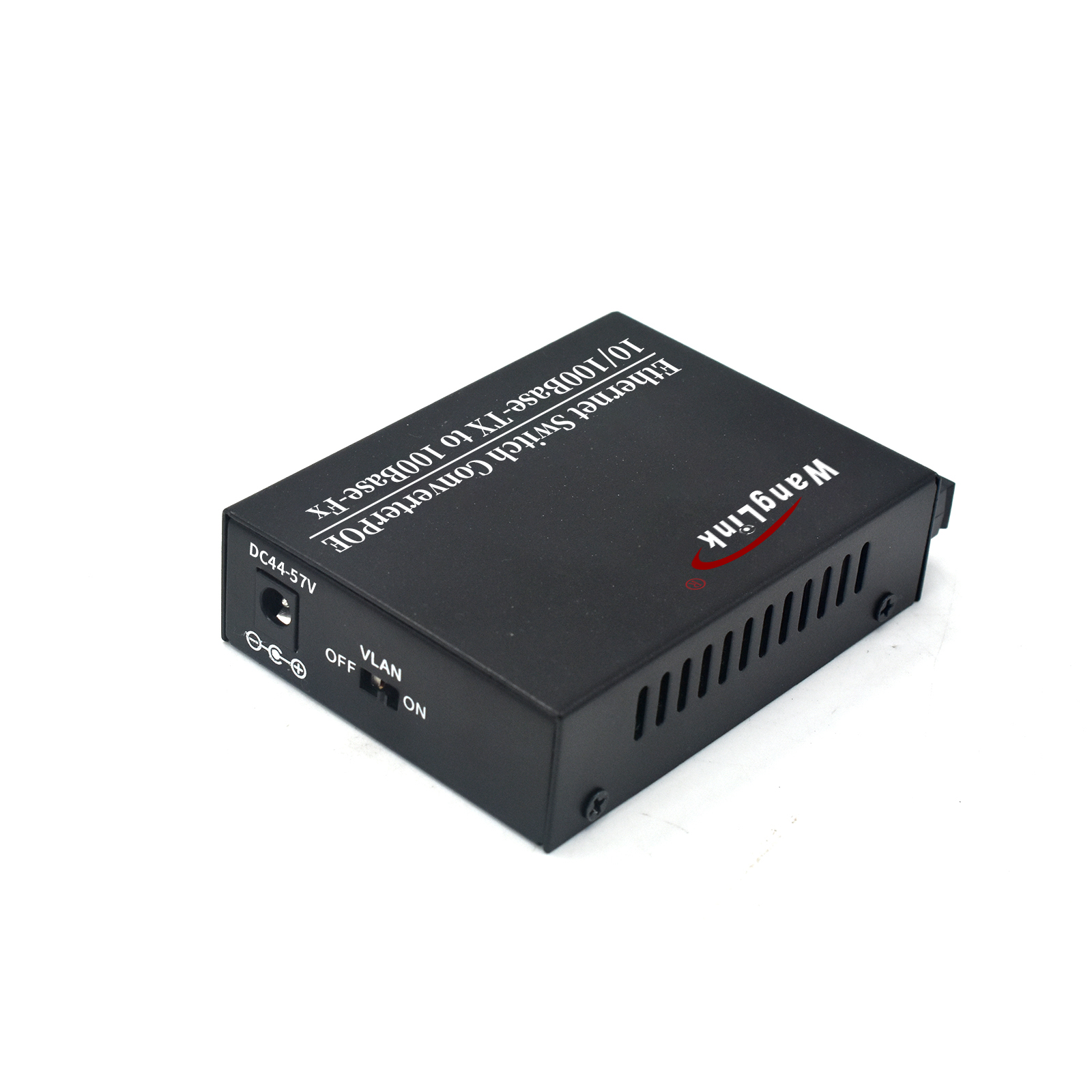 Product Gallery: Unmanaged Fiber to Copper Media Converter with PoE, 2 Ports Fast Ethernet, 1 SC Fiber Uplink, Desktop for Surveillance & Small Business 3
