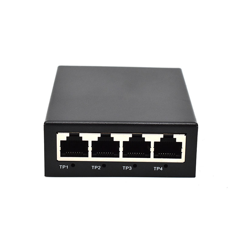 Product Gallery: Unmanaged Mini PoE Switch 4 Port to Fiber Media Converter, 2 SC Fiber Uplink, 250m Long Distance, VLAN Isolation, Metal Case for Surveillance & SME 2