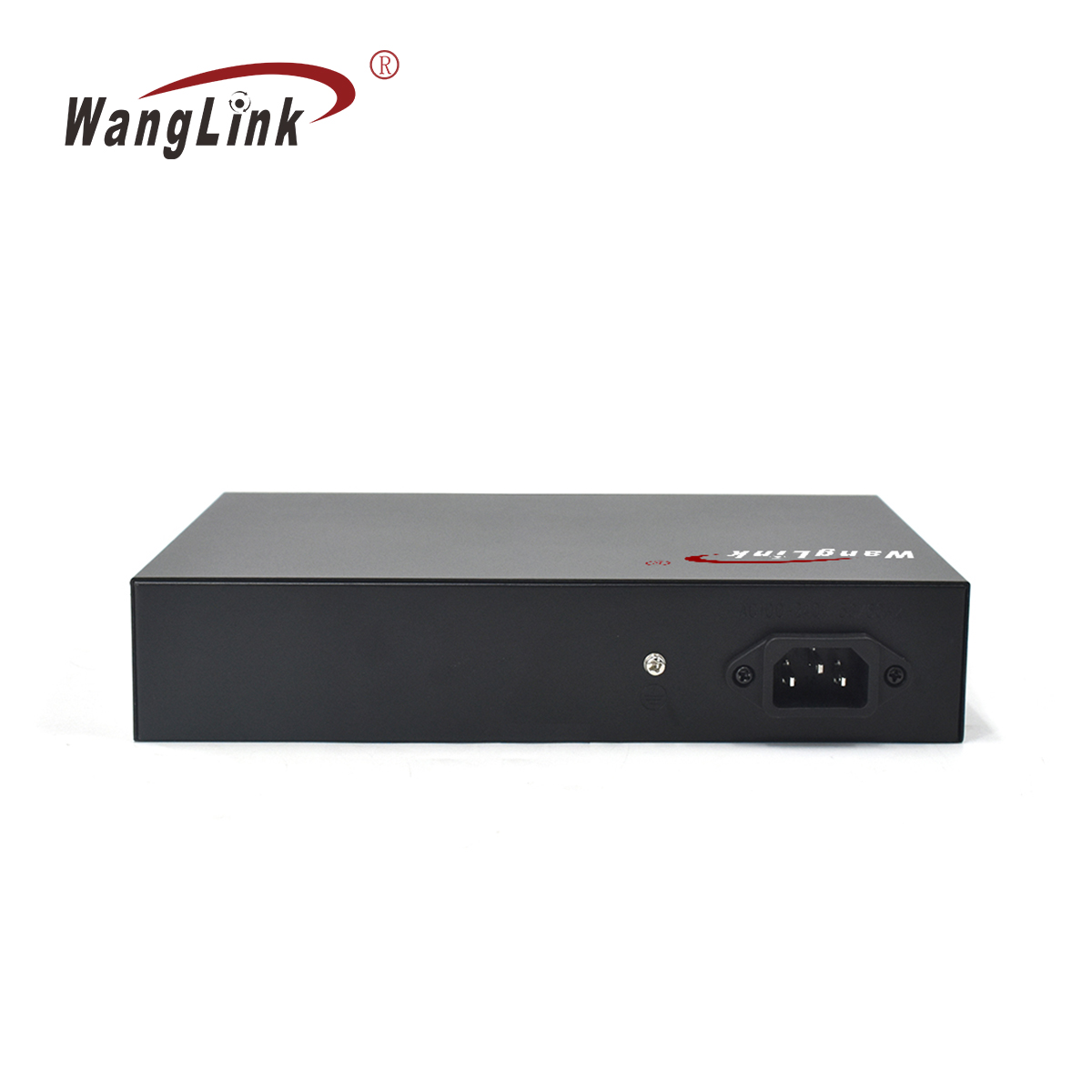 Product Gallery: Unmanaged AI PoE Switch 8 Port Gigabit, 2 RJ45 Uplink, 250m Extend, VLAN Isolation, Wall Mount for Surveillance & SMB 3