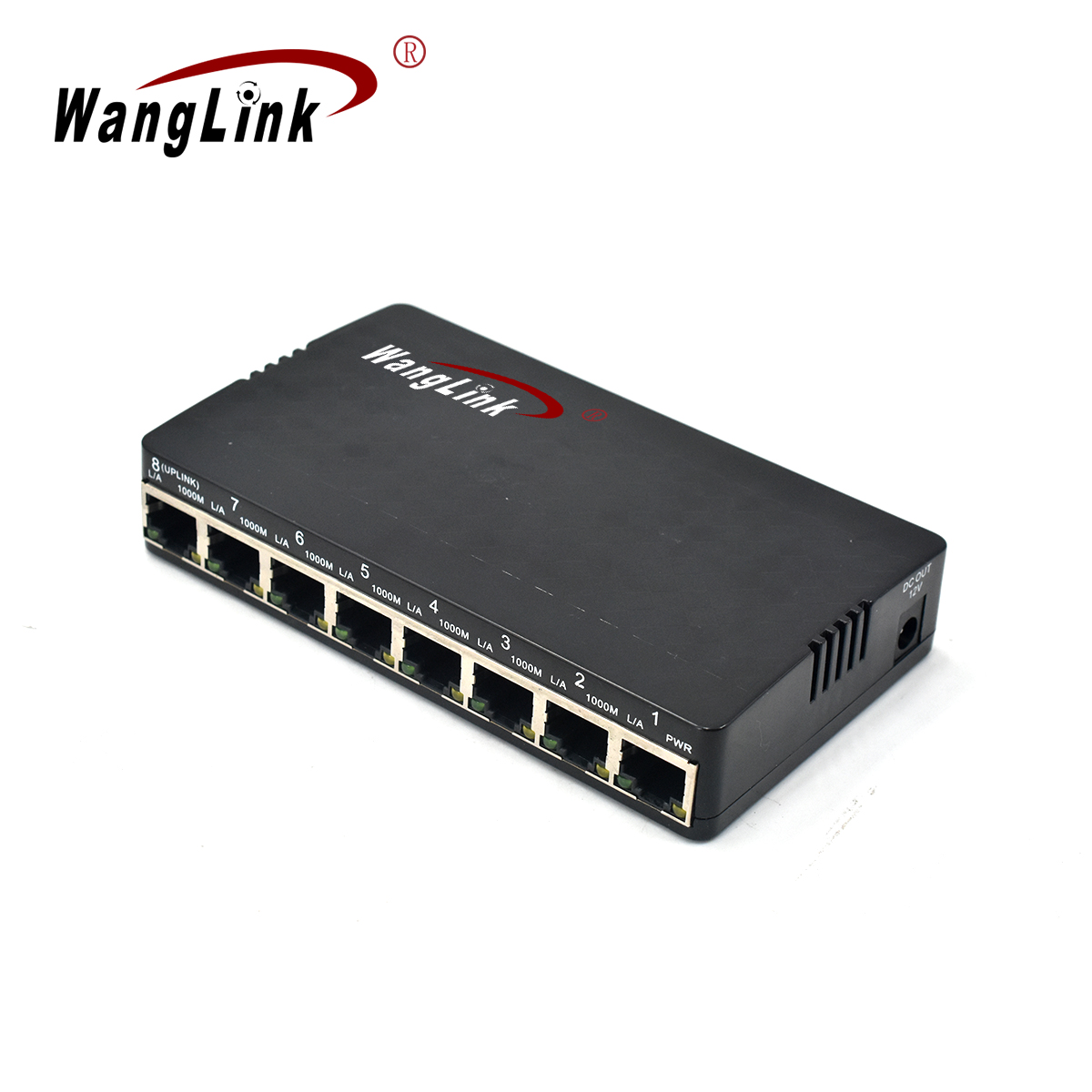 Product Gallery: Unmanaged PoE Powered Switch with PoE Out, 8-Port Gigabit, Reverse PoE, Desktop & Wall Mount for ONU and Access Switch 4