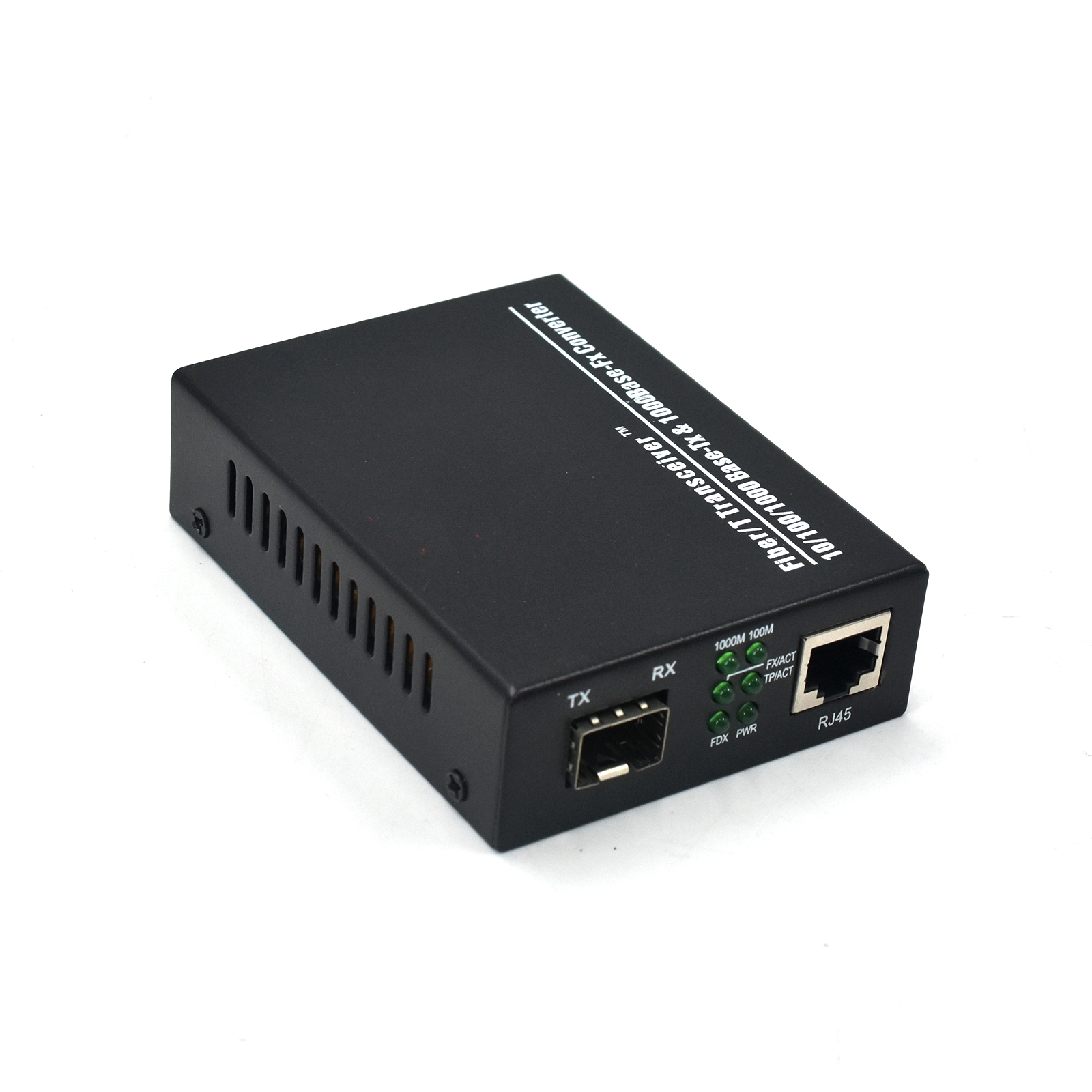 Product Gallery: Unmanaged Single Mode Fiber to Ethernet Media Converter, 1 Gigabit RJ45 Port, 1 SFP Slot 1.25Gbps, Plug-and-Play, Desktop for Long-Distance Transmission 17