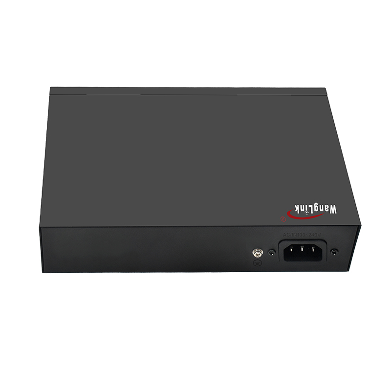 Product Gallery: Unmanaged PoE Switch 6 Port Fast Ethernet, 2 RJ45 Uplink, 250m Extend Mode, VLAN Isolation, Metal Case for IP Cameras & Small Business 5