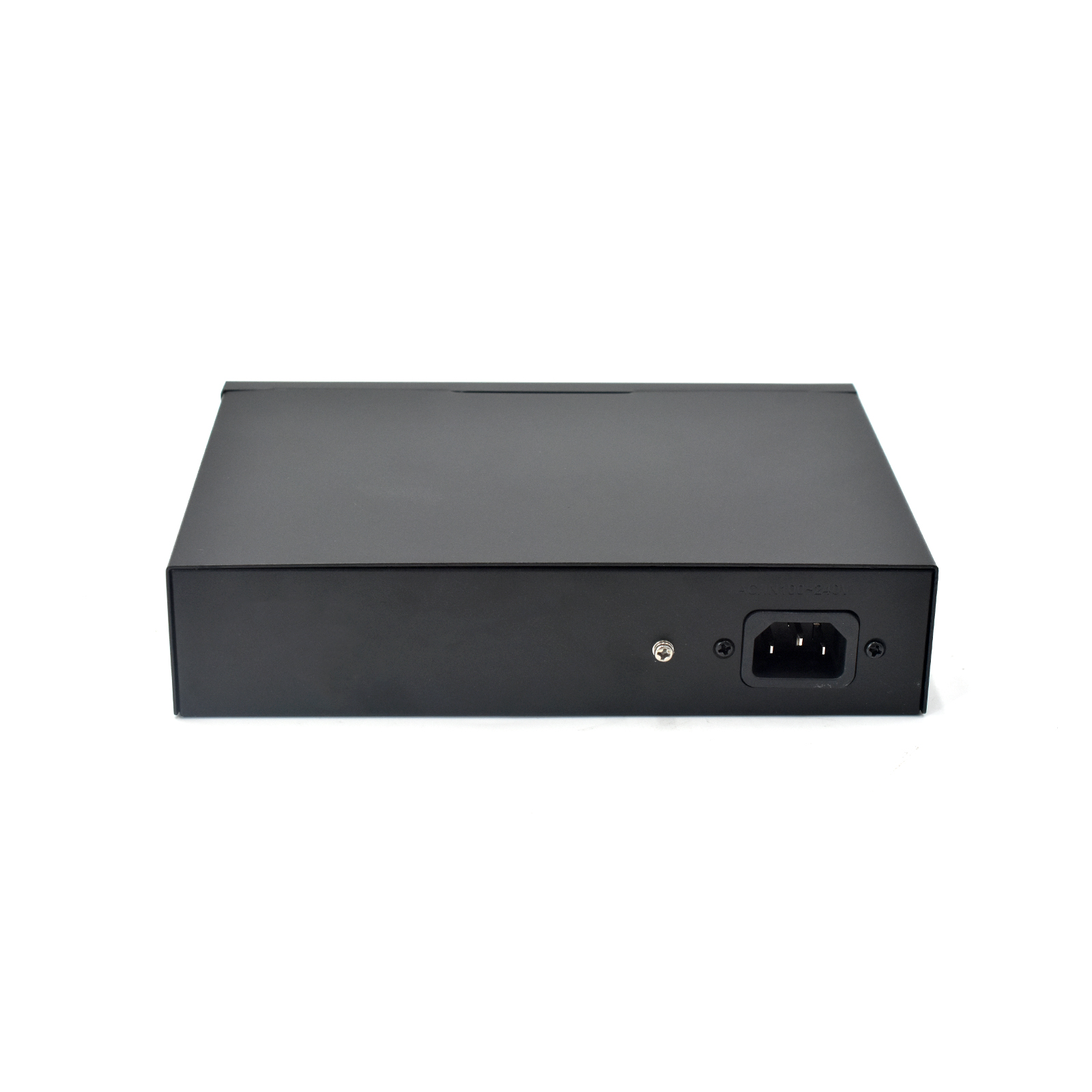 Product gallery: Unmanaged 8 Port PoE Switch with Fiber Uplink, 2 Gigabit RJ45, 1 SFP Slot, 250m Extend Mode for Long-Distance Surveillance