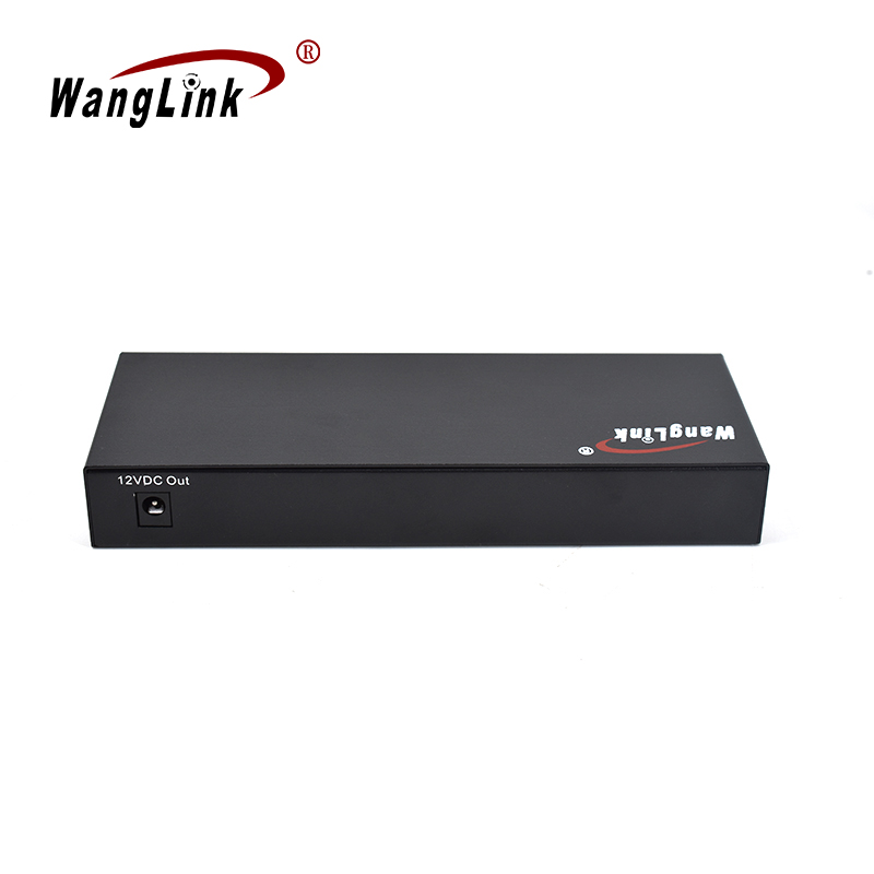 Product Gallery: Unmanaged 8 Port Gigabit Switch PoE, 2 RJ45 Uplink, Non-Standard 12/24V Passive PoE, 250m Long Range, VLAN Isolation, Desktop Metal for IP Camera & Surveillance 4