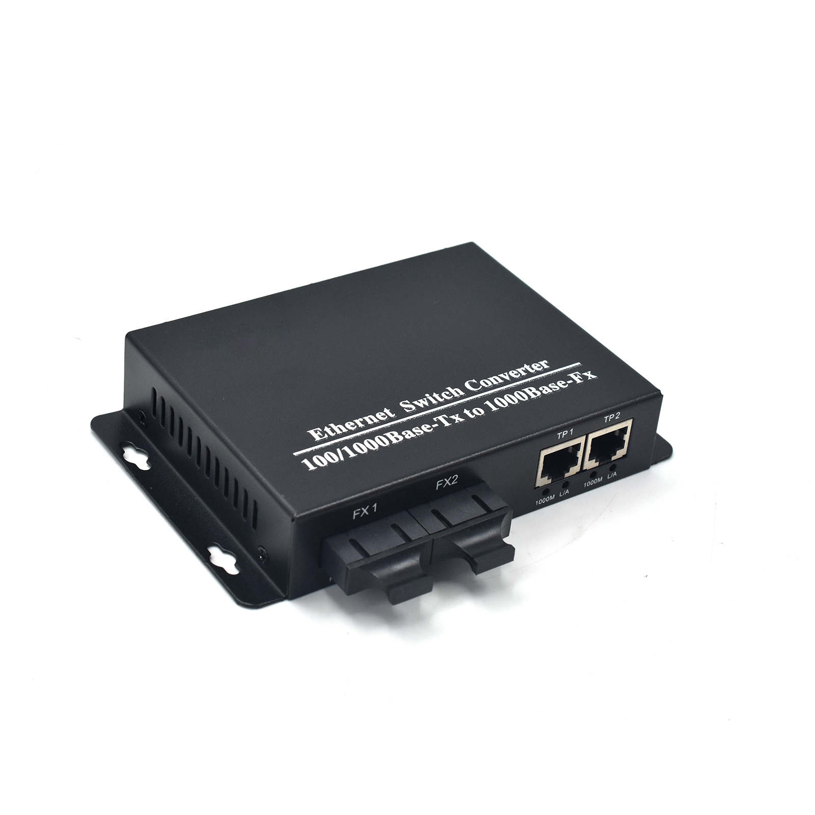Product Gallery: Unmanaged Fiber Optic to RJ45 Media Converter, 2 Ports 1.25G SFP, 2 Gigabit Ethernet, Desktop/Wall Mount for Network Extension 7