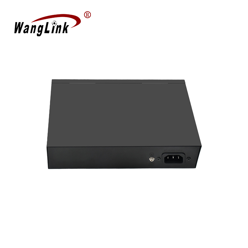 Product Gallery: Unmanaged 8 Port PoE Switch Gigabit, 2 RJ45 Uplink, 120W PoE Budget, 250m Long Distance, Metal Case for IP Camera & Small Business 5
