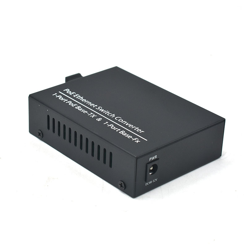 Product Gallery: Unmanaged Fiber Media Converter with PoE, 1 SC Fiber Port, 1 PoE Port, Fast Ethernet, Plug-and-Play for IP Camera & Small Business Network 5