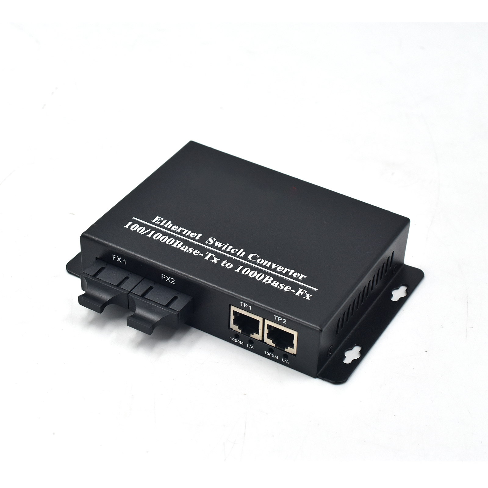 Product Gallery: Unmanaged Fiber Optic to RJ45 Media Converter, 2 Ports 1.25G SFP, 2 Gigabit Ethernet, Desktop/Wall Mount for Network Extension 8
