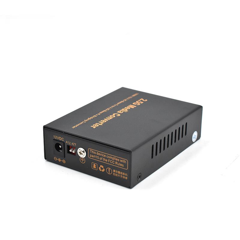 Product Gallery: Unmanaged 2.5G Media Converter Single Mode Fiber to Ethernet, 1 SFP Port, 1 RJ45 100M/1G/2.5G Adaptive, Desktop for Office & Industrial Use 6