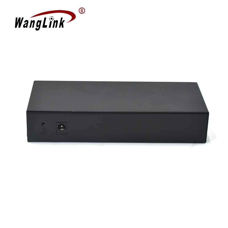 Product Gallery: Unmanaged 24 Volt Passive PoE Switch, 4 Ports Fast Ethernet, 2 Uplink RJ45, Desktop for IP Cameras and VoIP 6