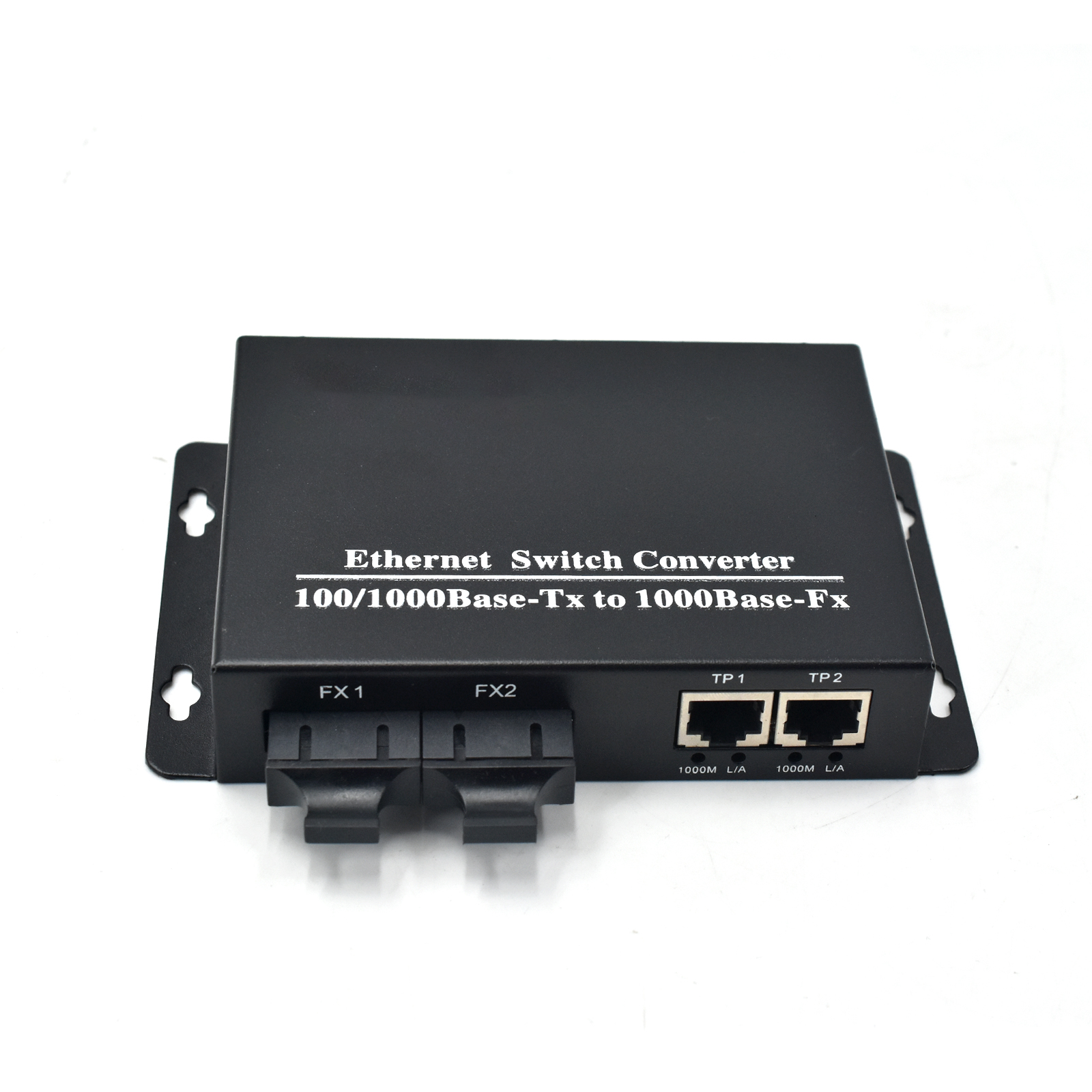 Product Gallery: Unmanaged Fiber Optic to RJ45 Media Converter, 2 Ports 1.25G SFP, 2 Gigabit Ethernet, Desktop/Wall Mount for Network Extension 9
