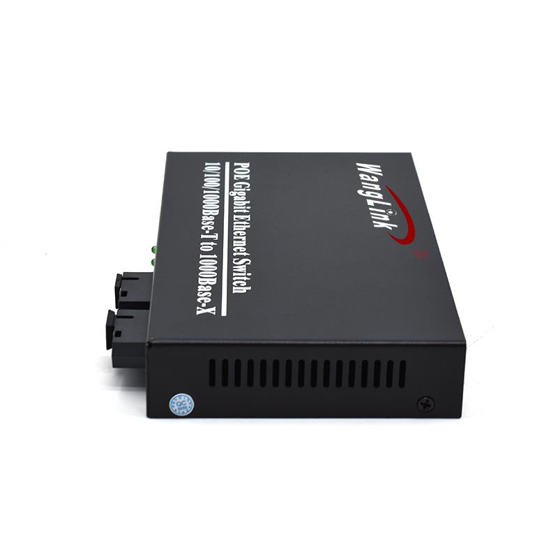 Product Gallery: Unmanaged 4 Port PoE Ethernet to Media Converter, 2 SC Fiber Uplink, Gigabit 10/100/1000Mbps, Desktop/Rack-Mount for Surveillance & SME Networks 15