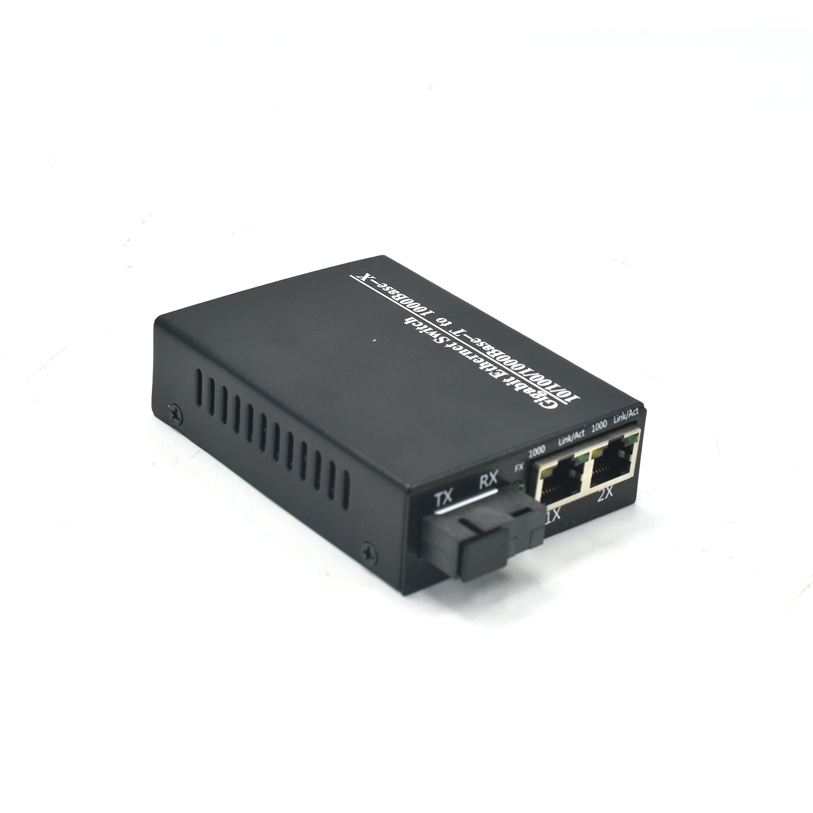Product Gallery: Unmanaged Media Converter with 2 Fiber Ports, 2 Gigabit Ethernet Ports, 1.25G Uplink, Desktop/Wall-Mount, Metal Case for Long-Distance Transmission 7