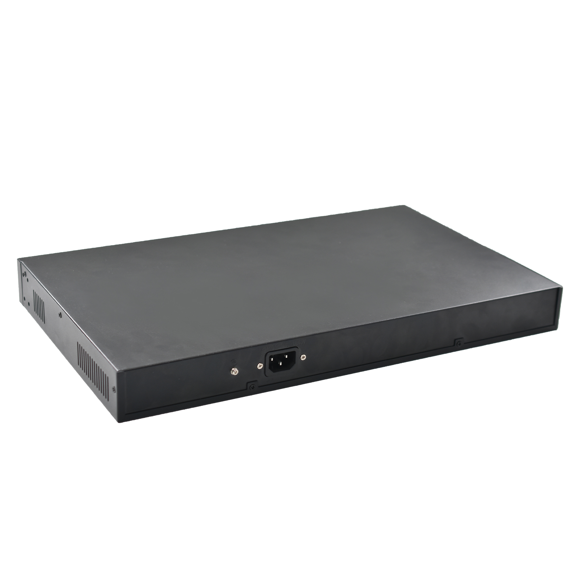 Product gallery: Managed 24 Port Gigabit L2 PoE Switch, 2 SFP Uplink, 30W PoE+ per Port, 1U Rack-Mount for SMBs & Surveillance